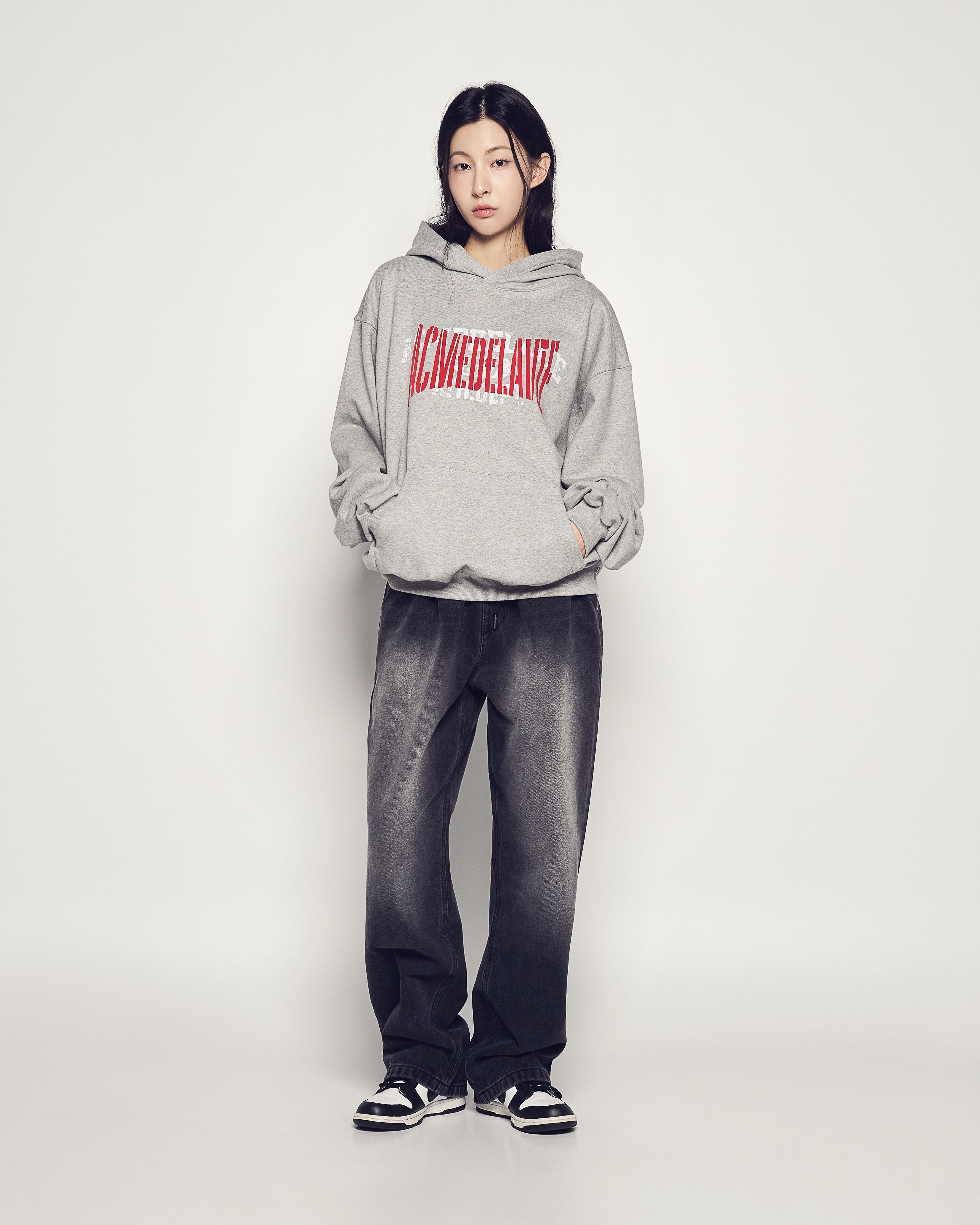 Áo Hoodie Double Layer Logo Muối tiêu