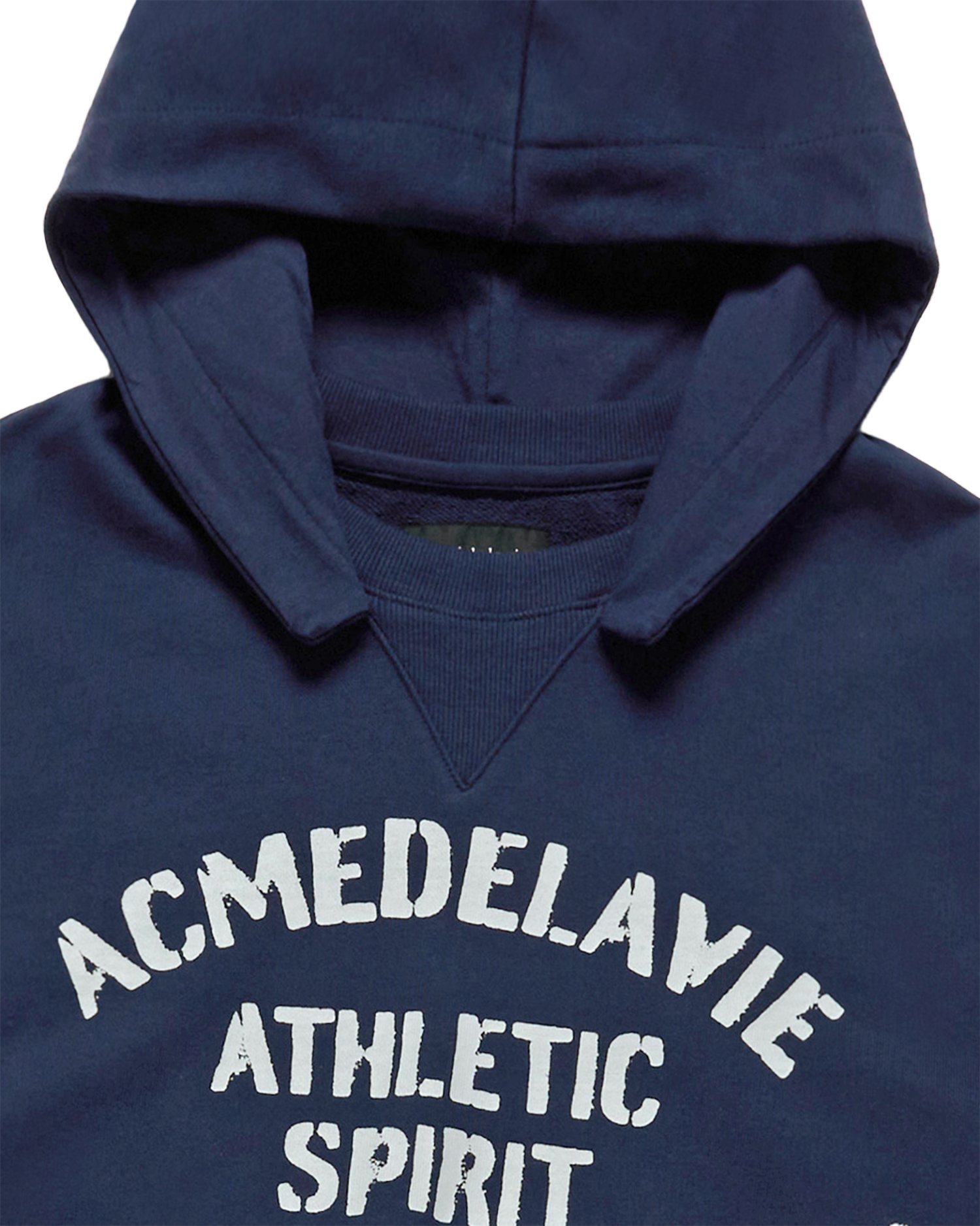 ADLV - Áo Hoodie Paint Effect Xanh navy nhạt