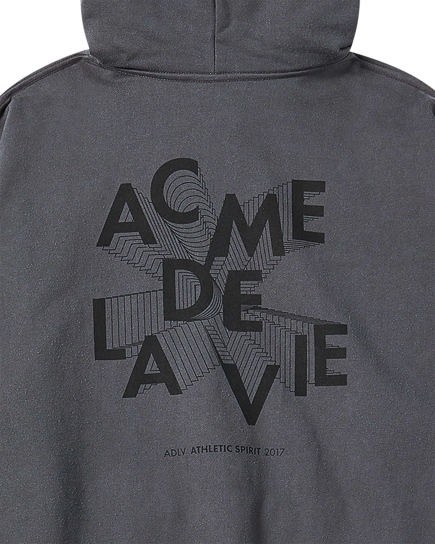 Áo Hoodie 3D Logo Than chì