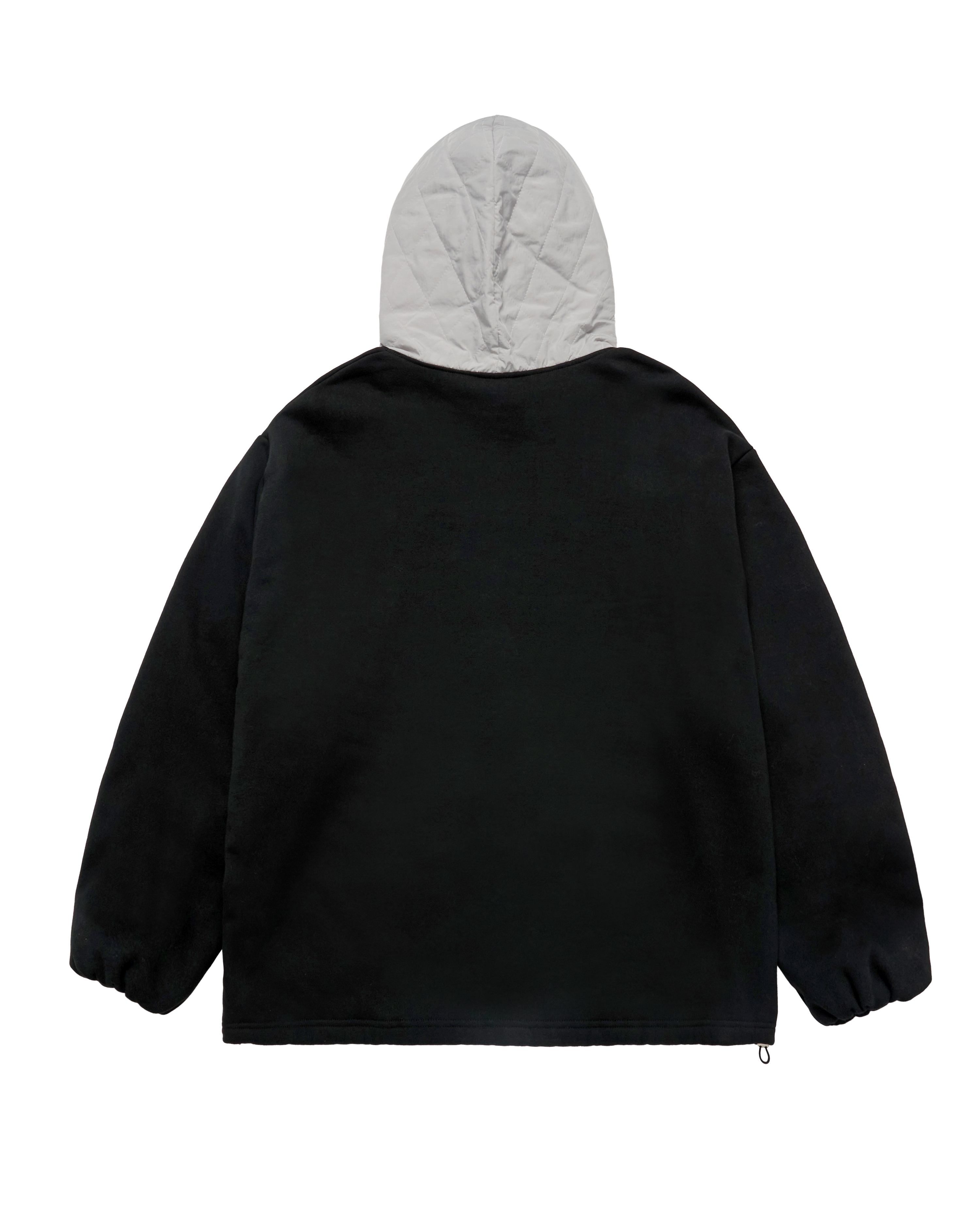 ADLV - Áo Hoodie Woven Quilting Đen