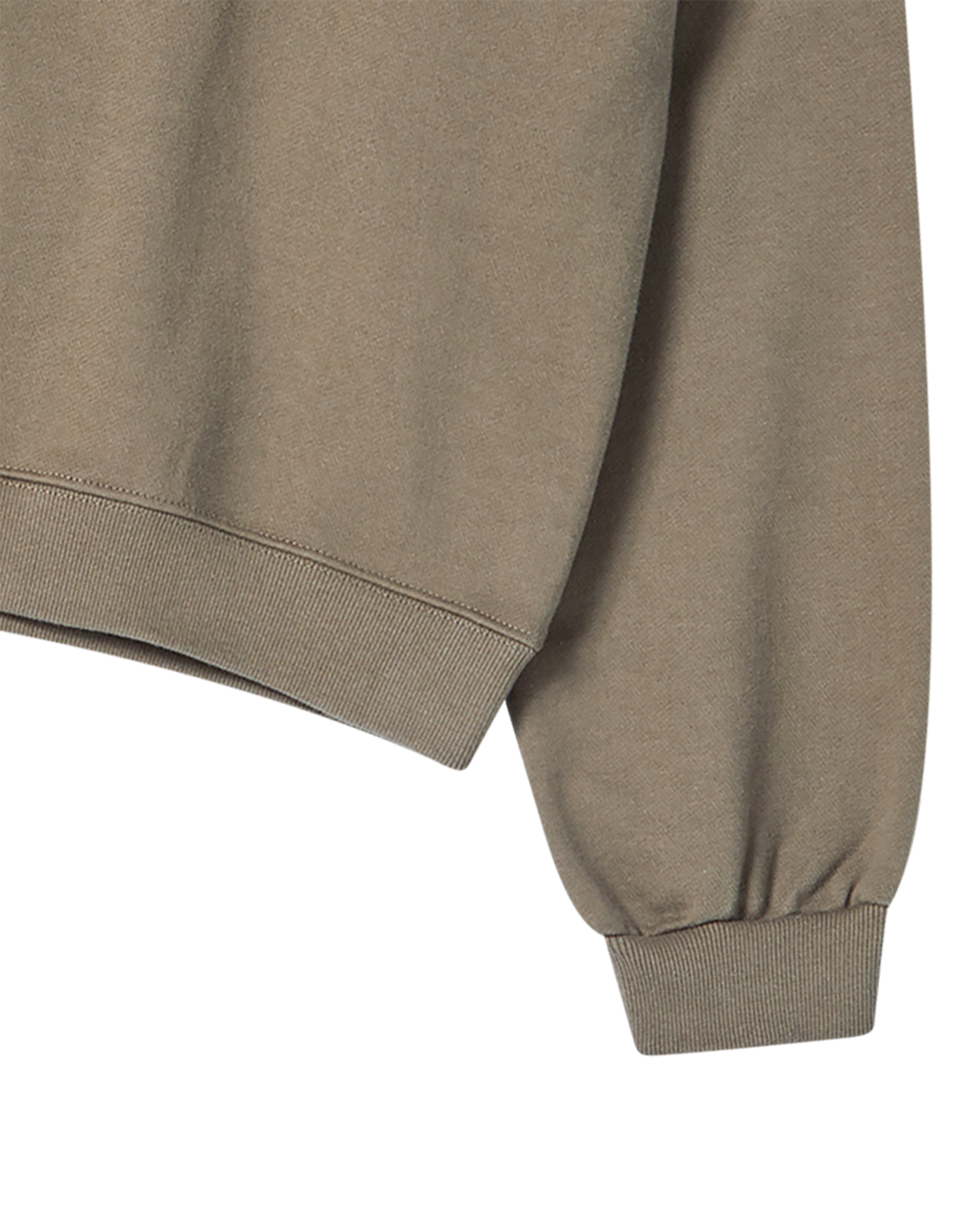 ADLV - Áo Hoodie nữ crop Twinkle Ca cao