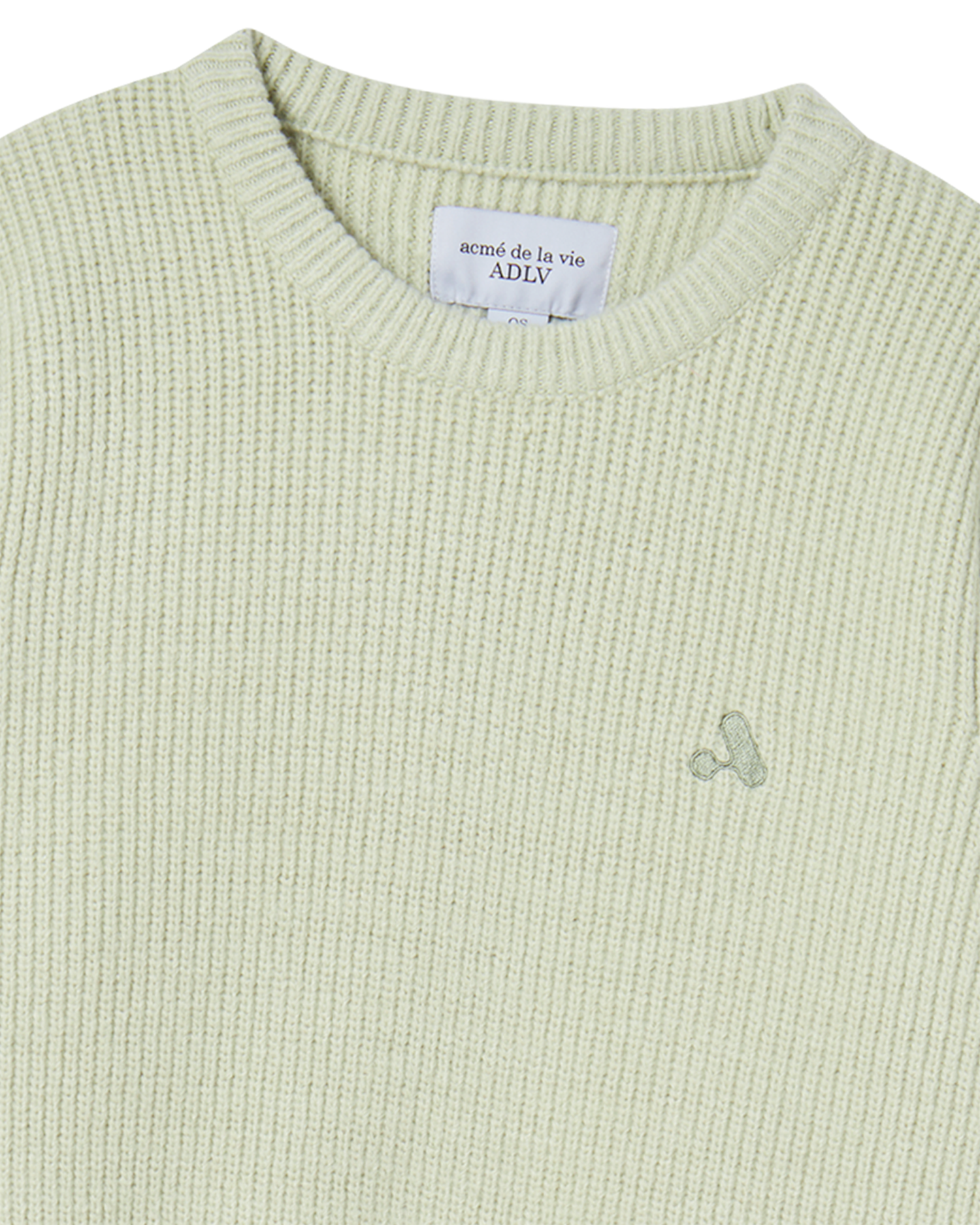 ADLV - Áo Len nữ A Symbol Xanh mint