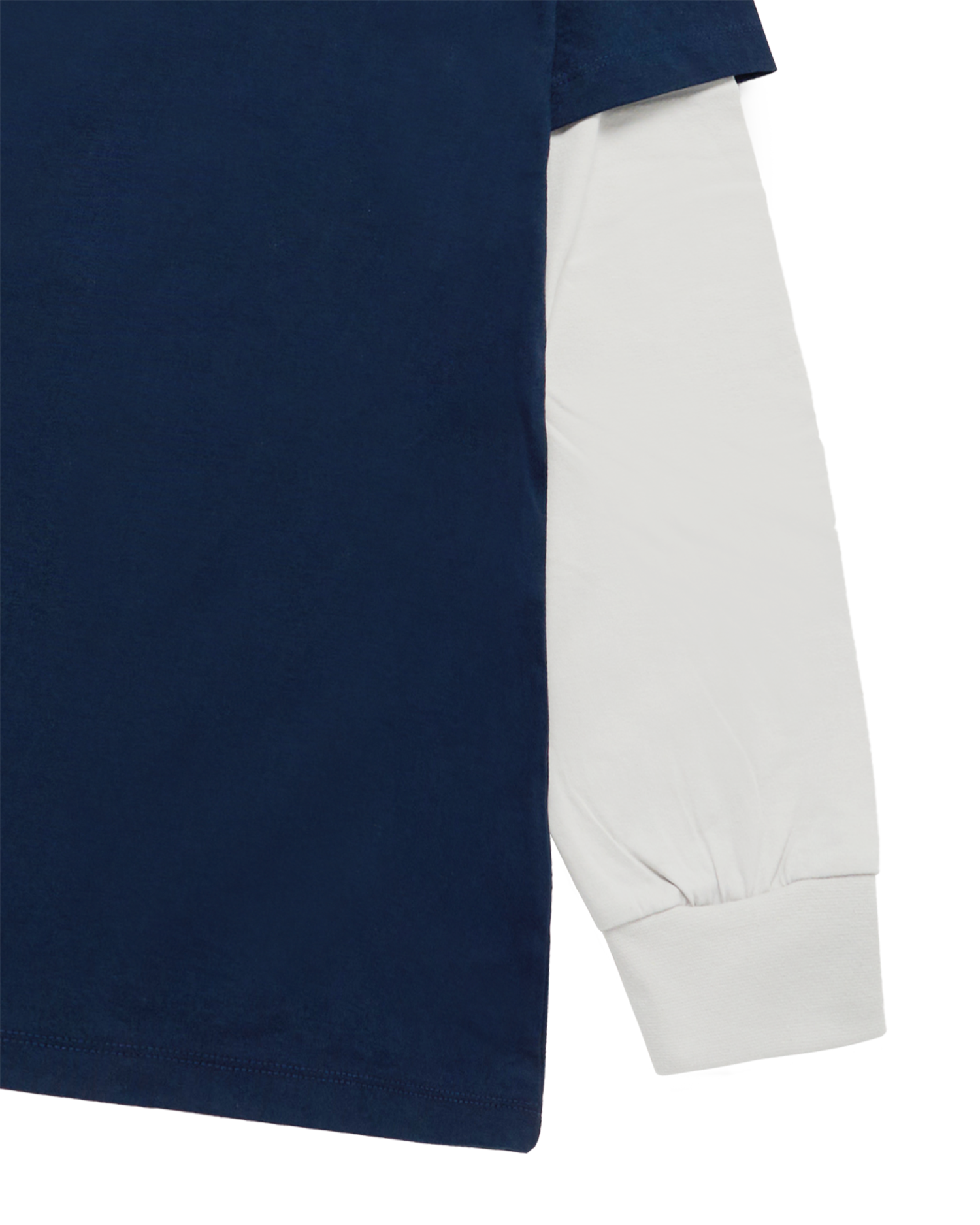 ADLV - Áo Thun Dài Tay Double Layer ADLV Xanh navy