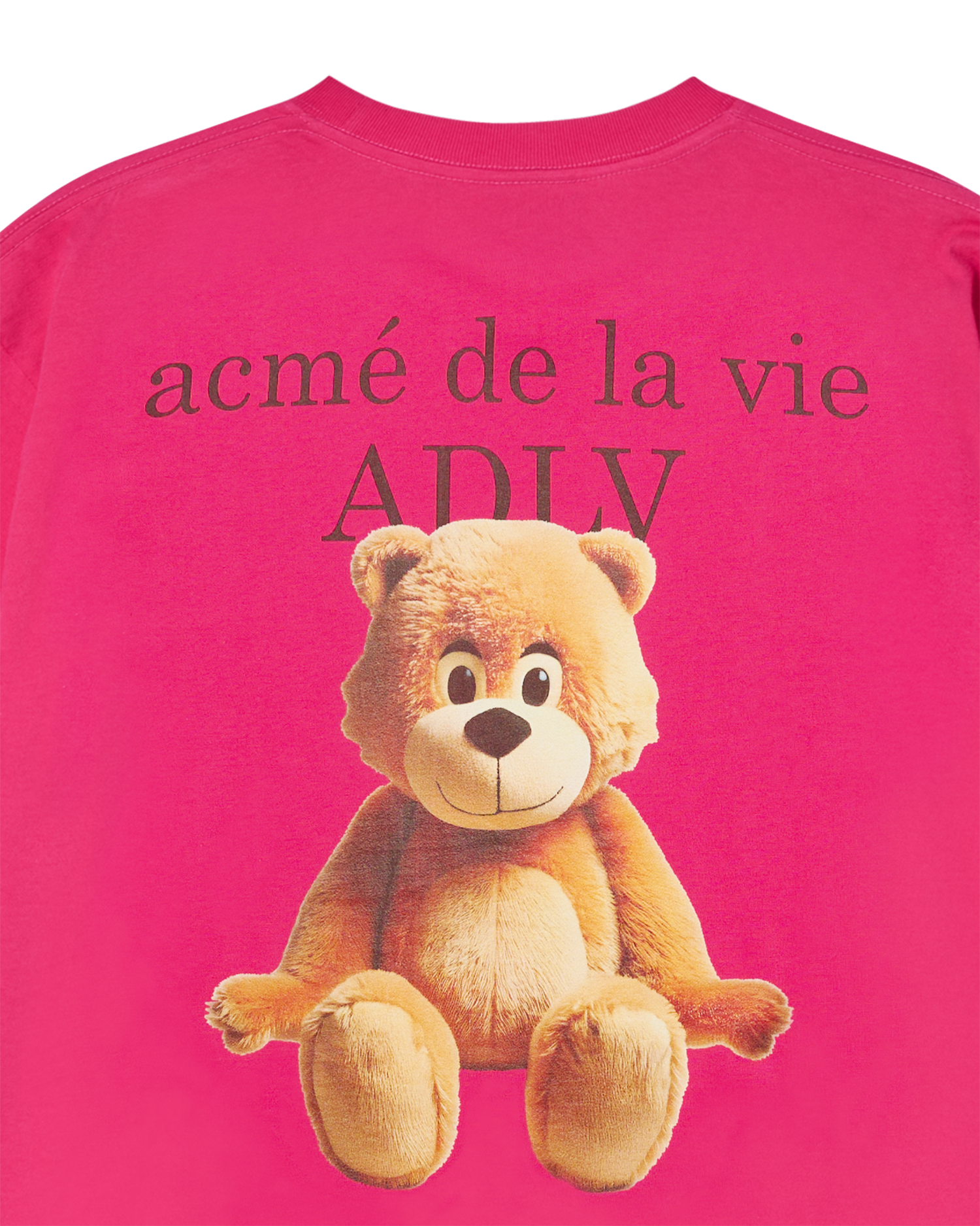 ADLV - Áo Thun AC Bear Basic Logo Hồng