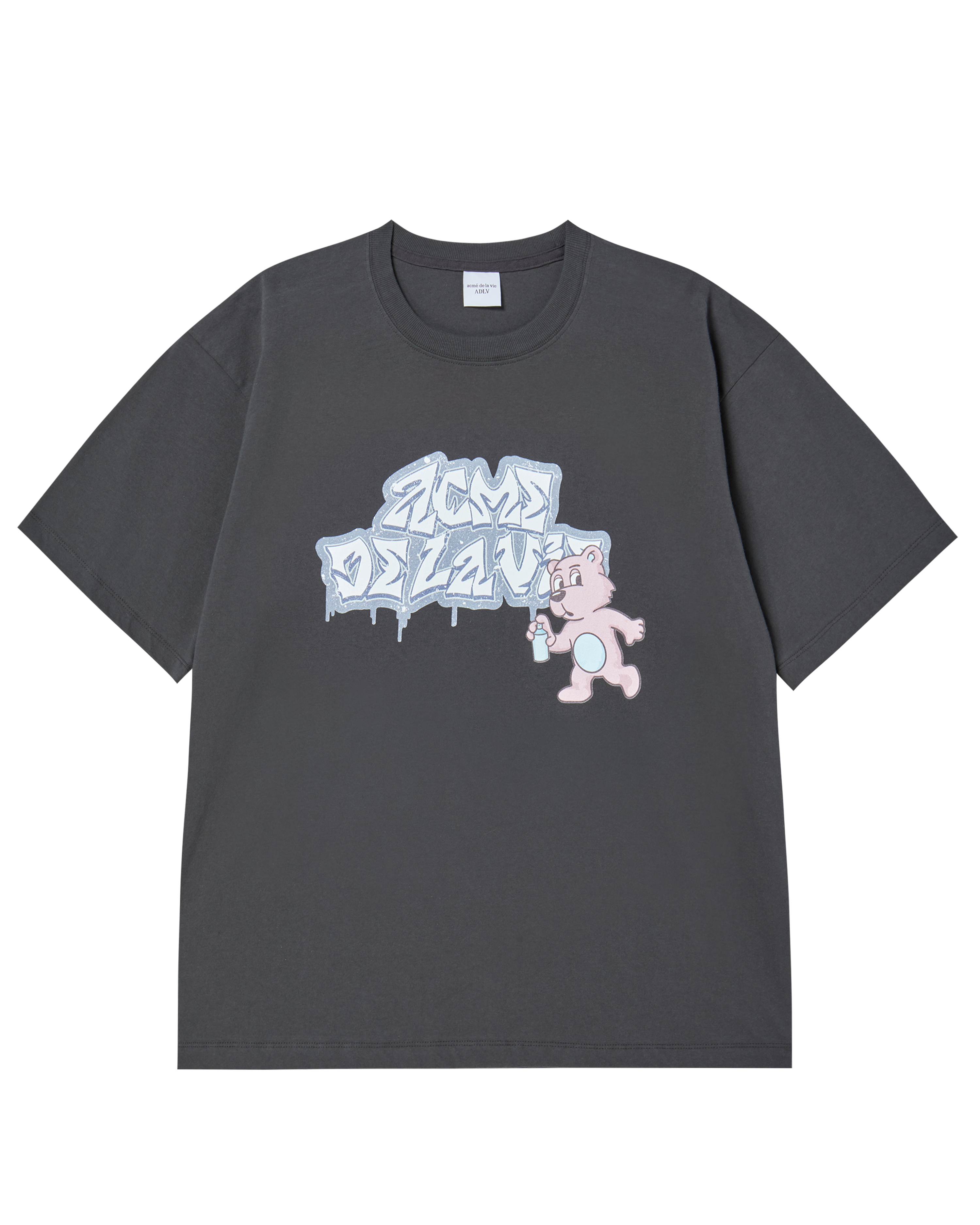ADLV - Áo Thun AC Bear Spray Than chì