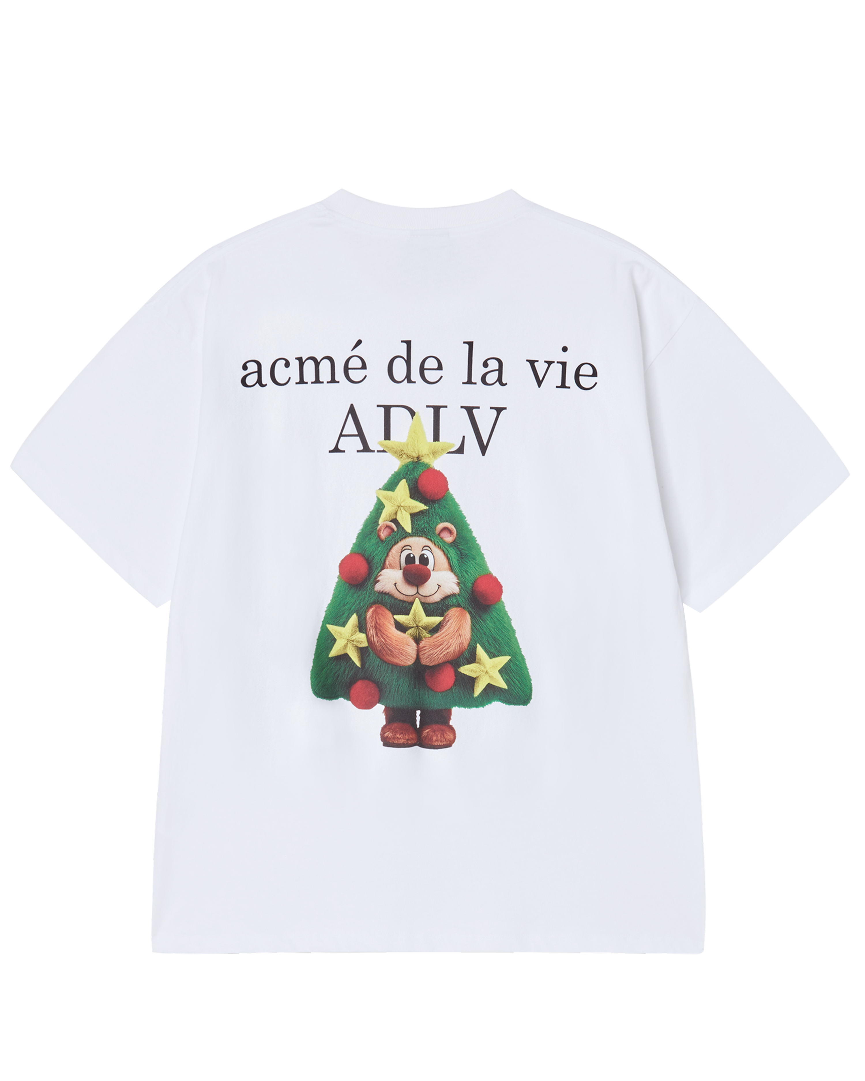 ADLV - Áo thun AC BEAR Trắng