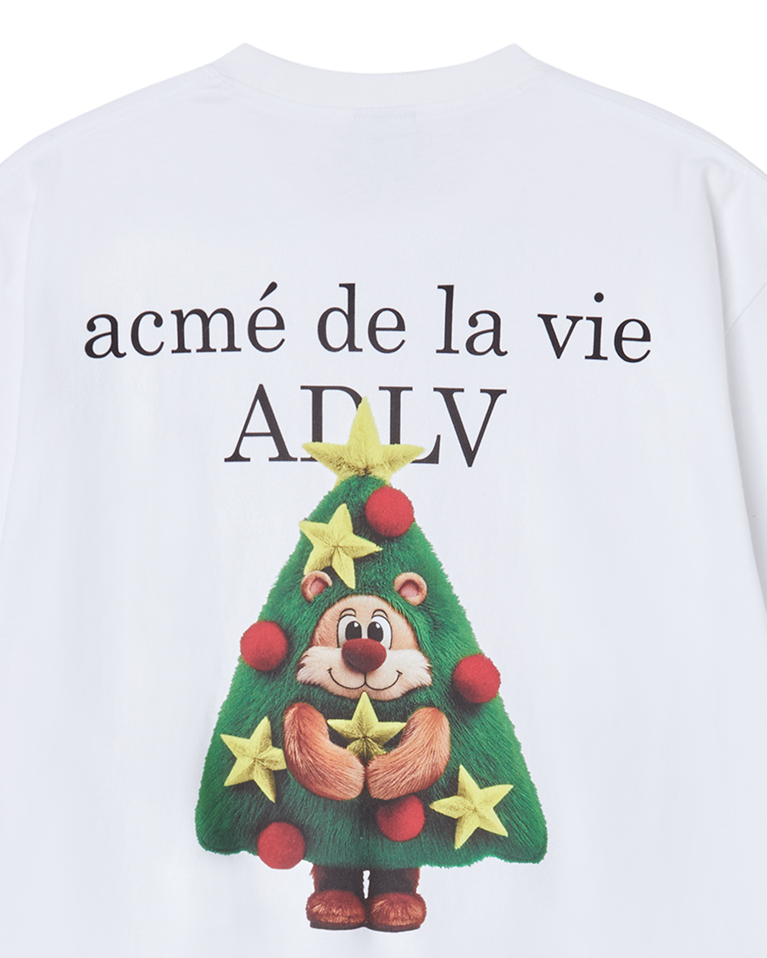 ADLV - Áo thun AC BEAR Trắng