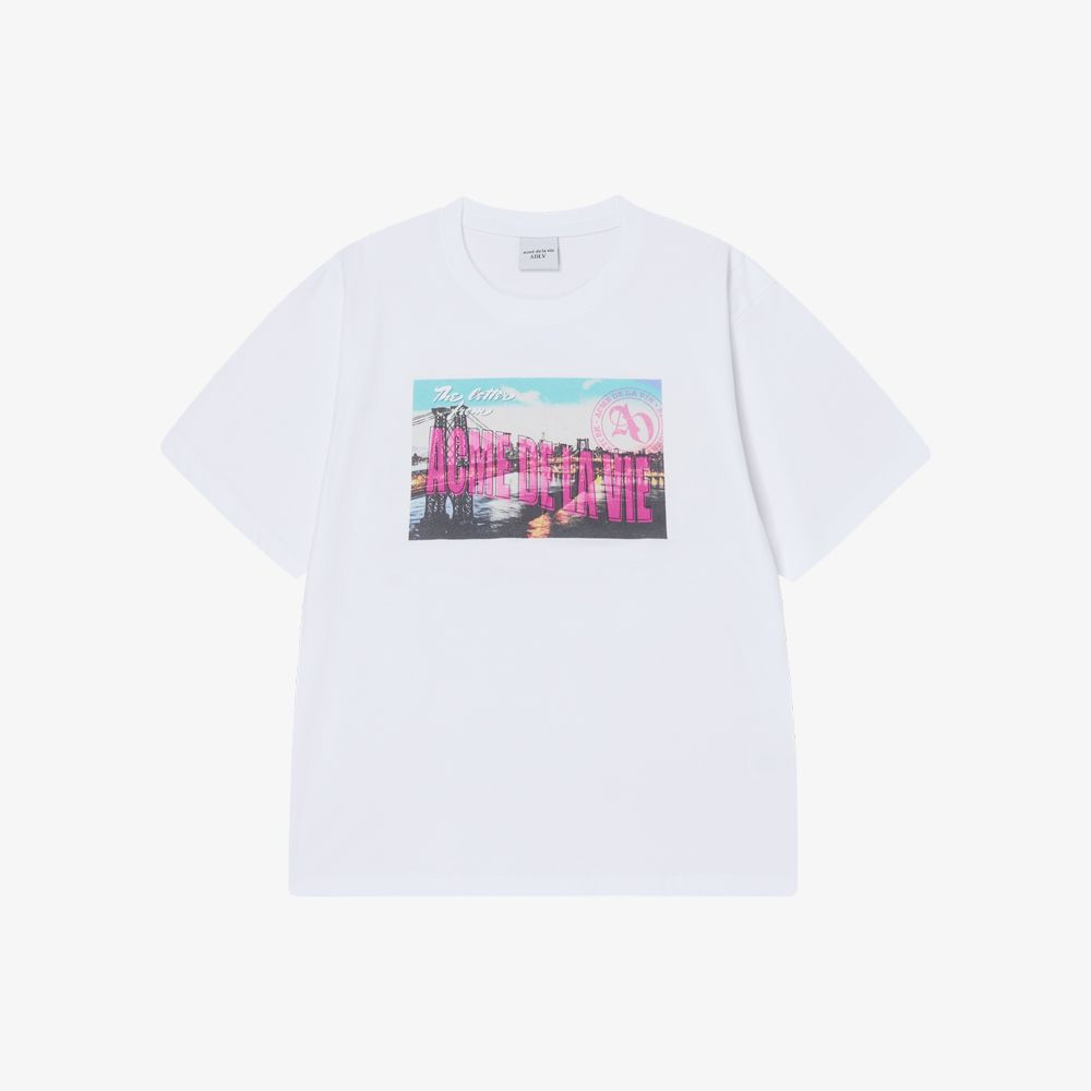 ADLV - Áo Thun NY City Trắng
