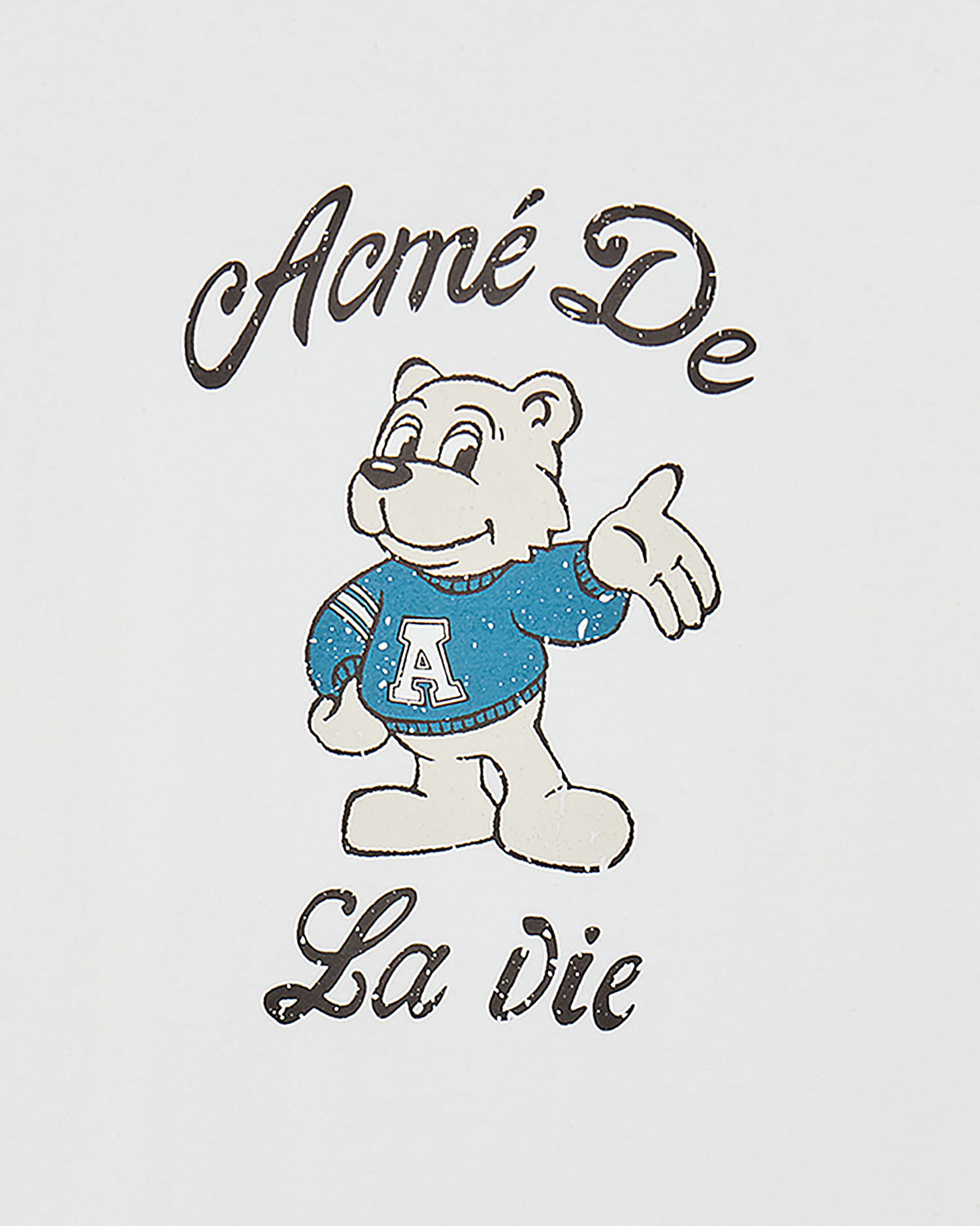ADLV - Áo Thun AC Bear Welcome Kem