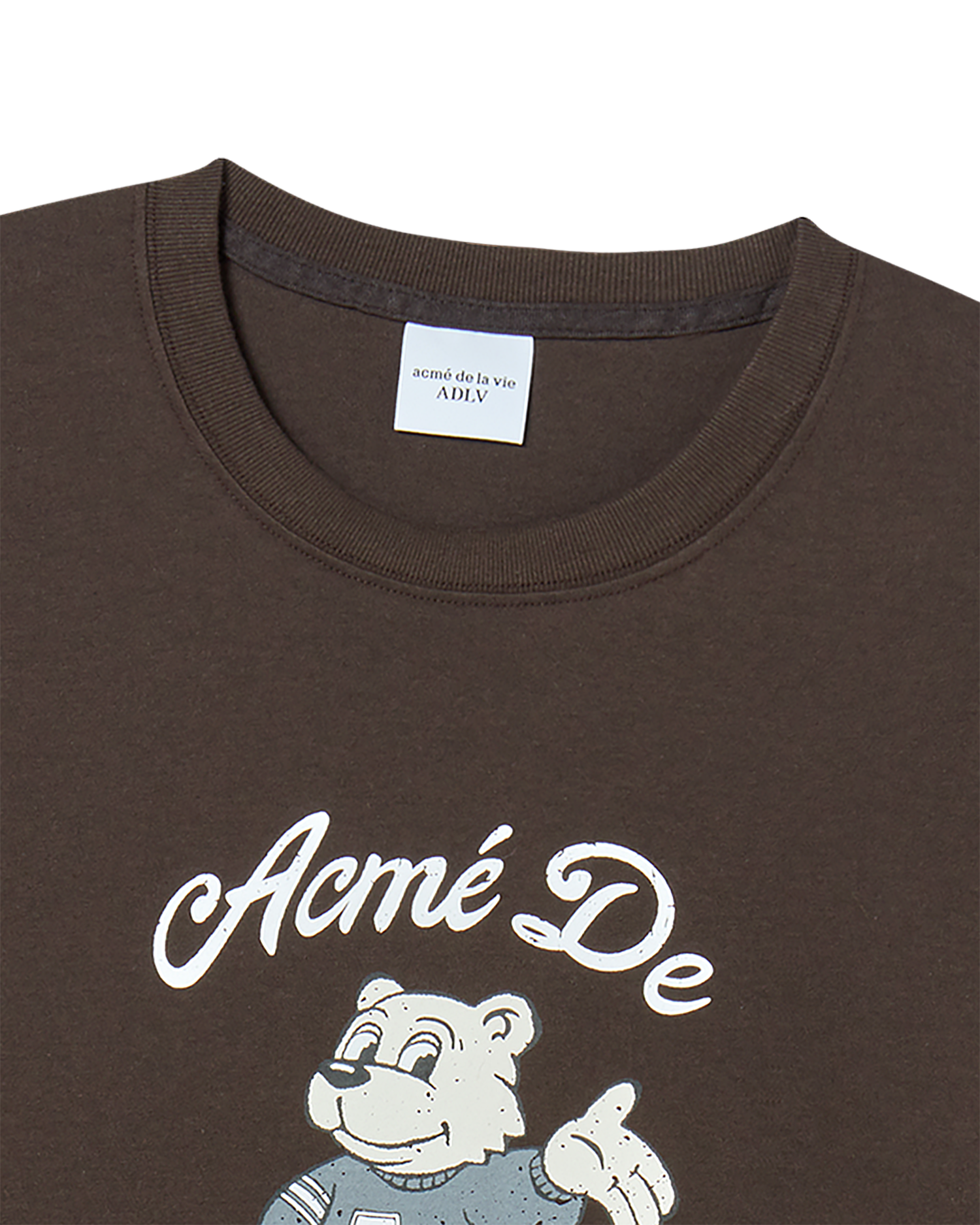 Áo Thun AC Bear Welcome Nâu đậm