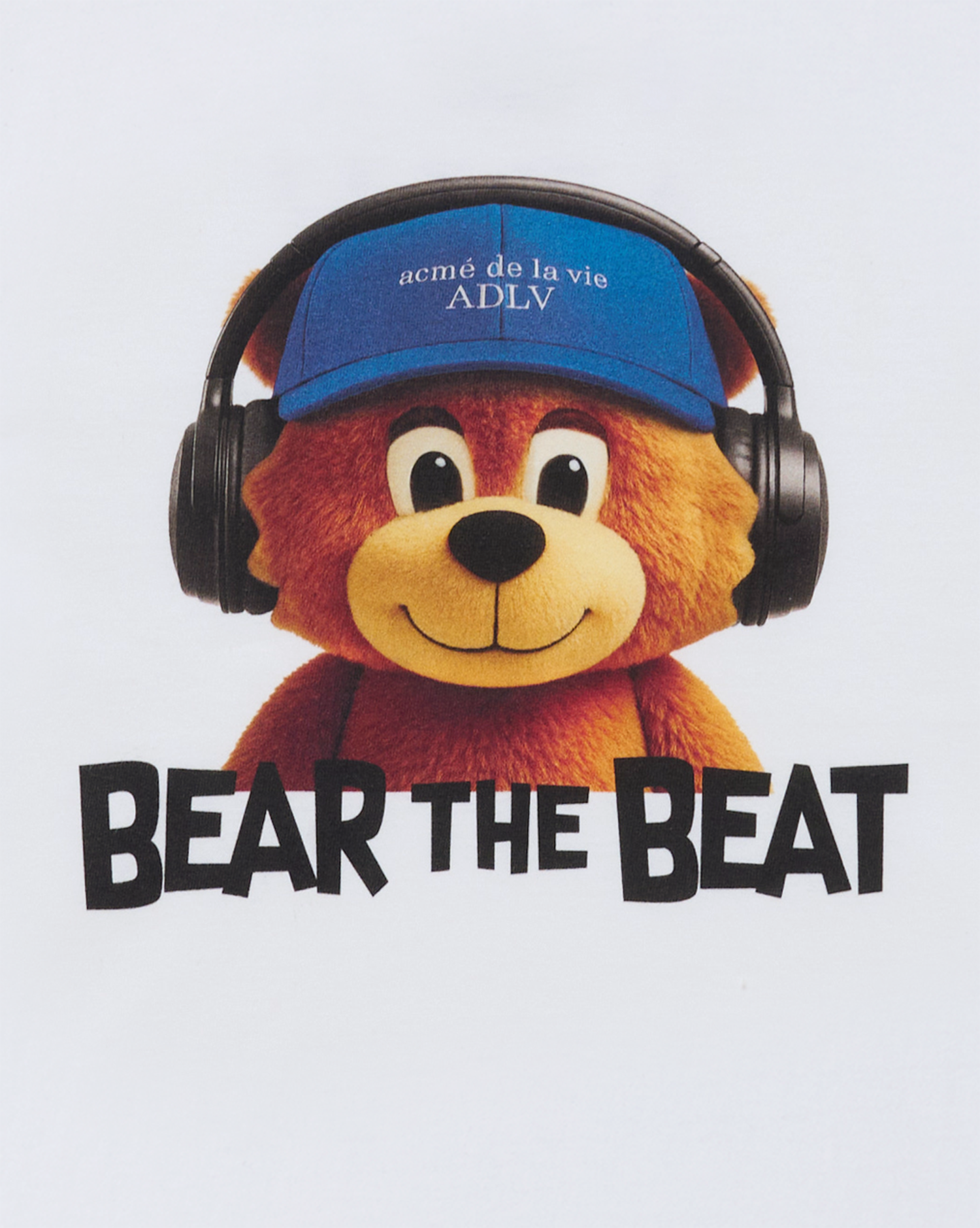 ADLV - Áo thun WOMAN HEADPHONE AC BEAR Trắng