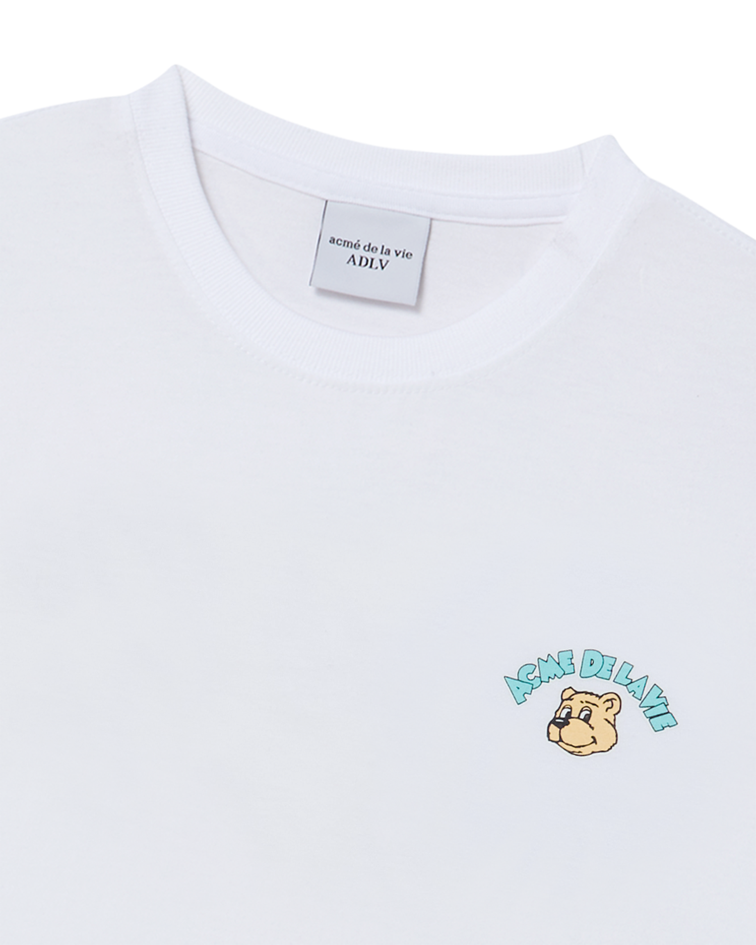 ADLV - Áo Thun nữ Mini AC Bear Trắng