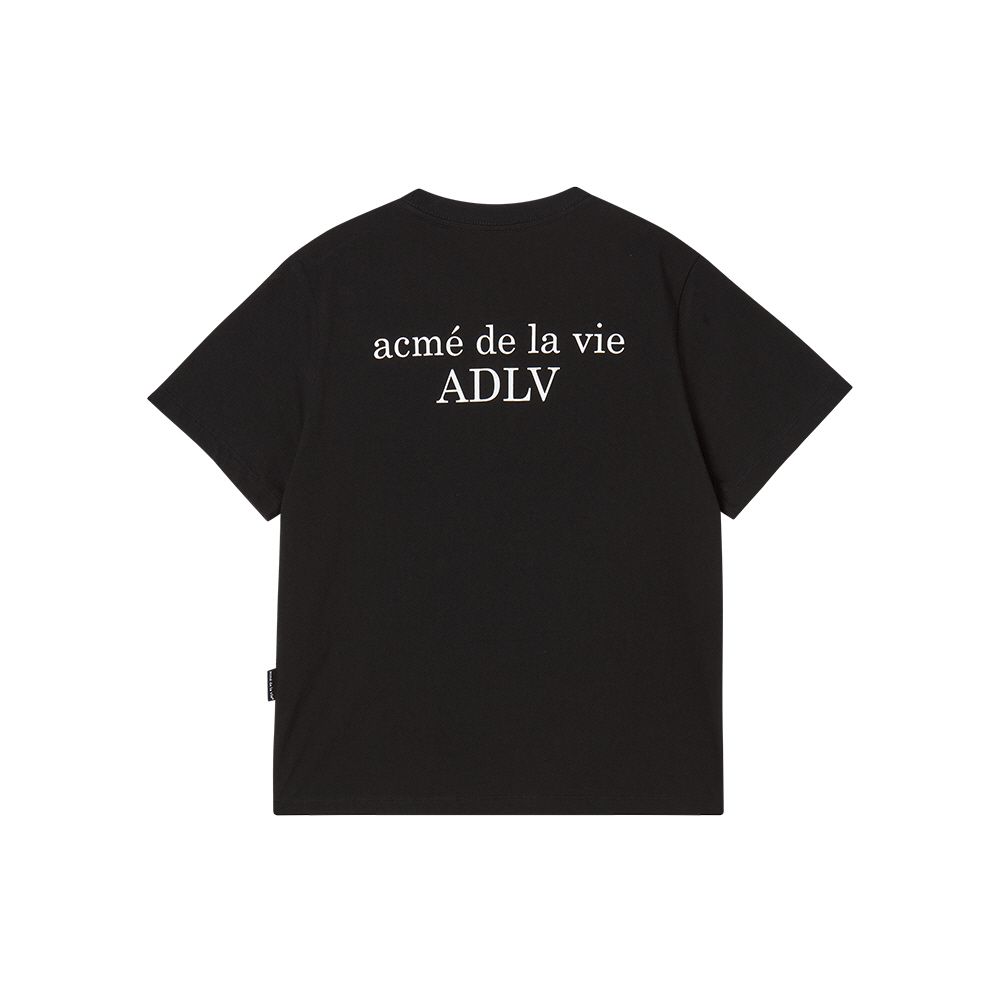 ADLV - Áo thun nữ Baby Face Cloud Baby Đen