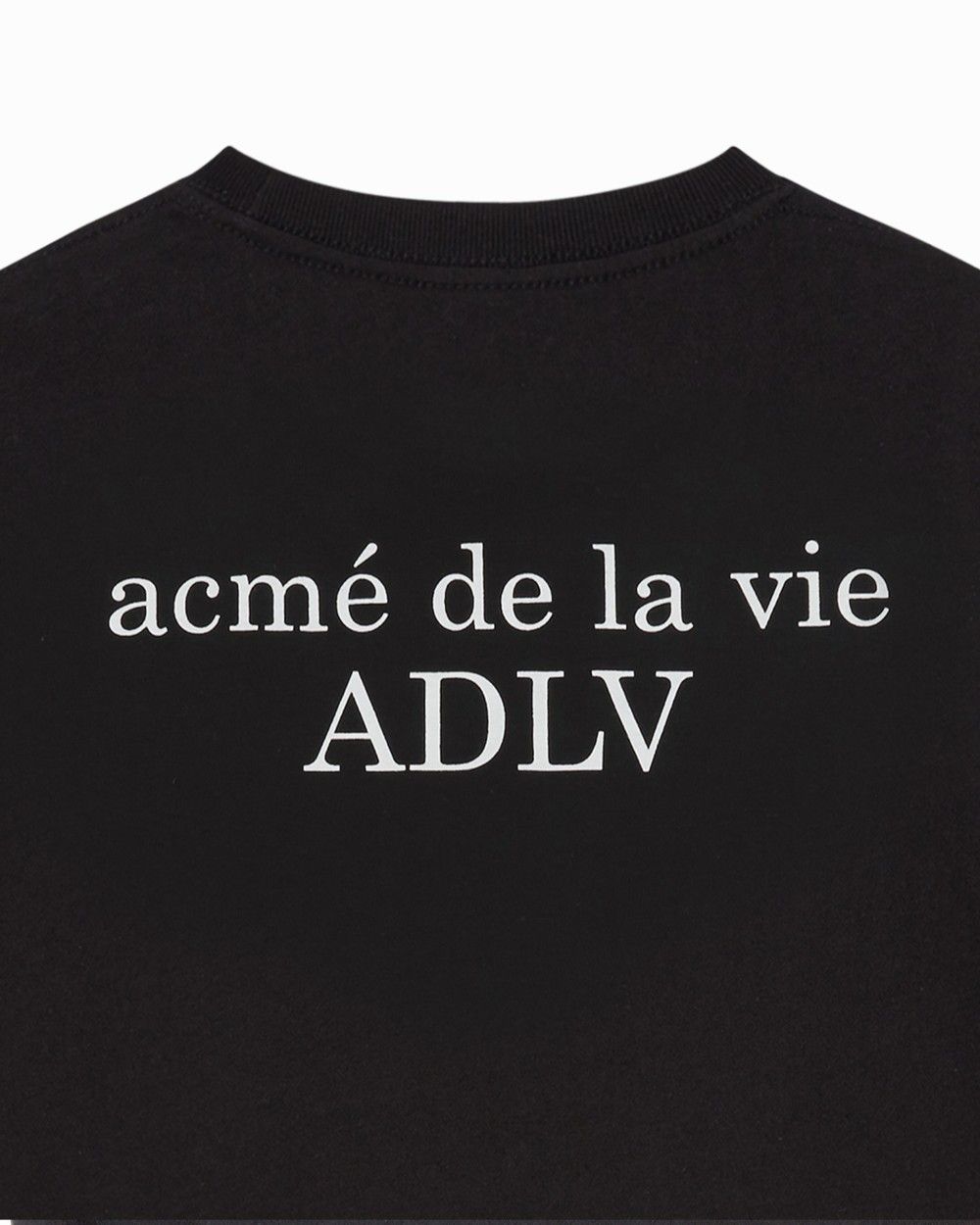 ADLV - Áo thun nữ Baby Face Cloud Baby Đen