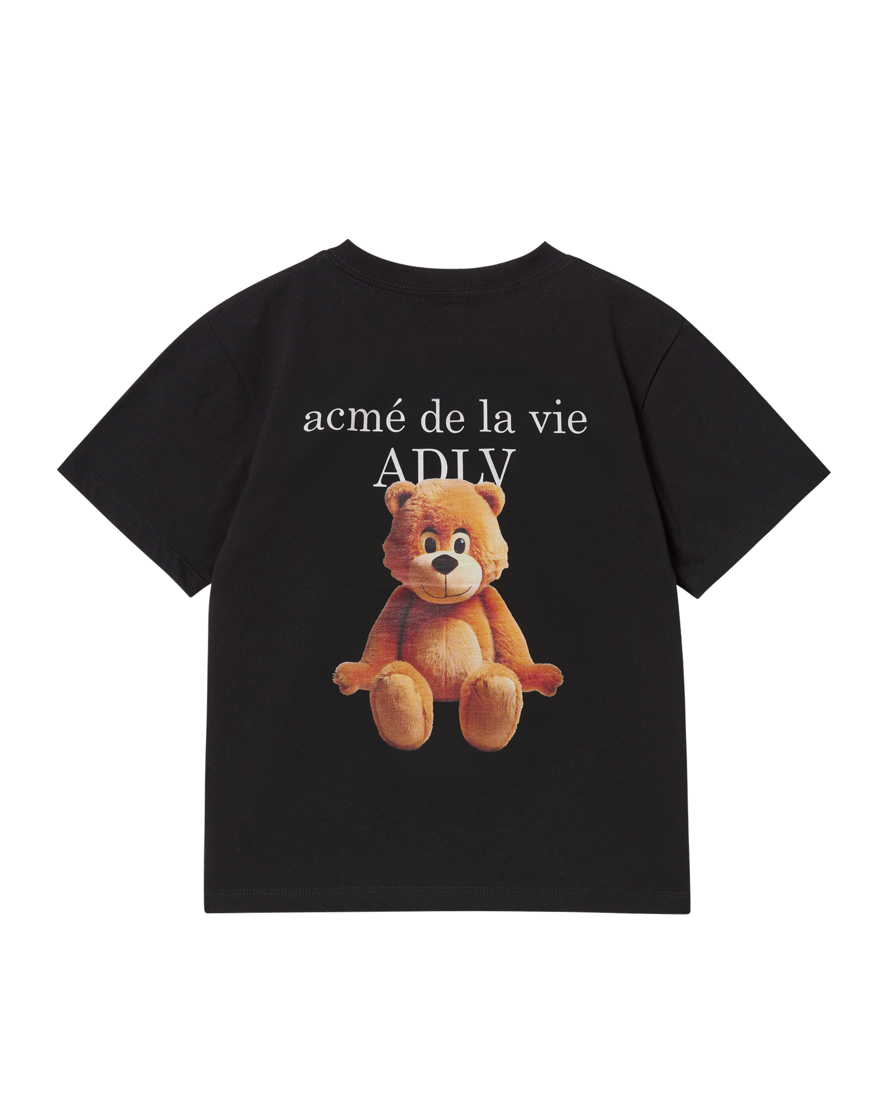 ADLV - [KIDS] Áo Thun AC Bear Basic Logo Đen