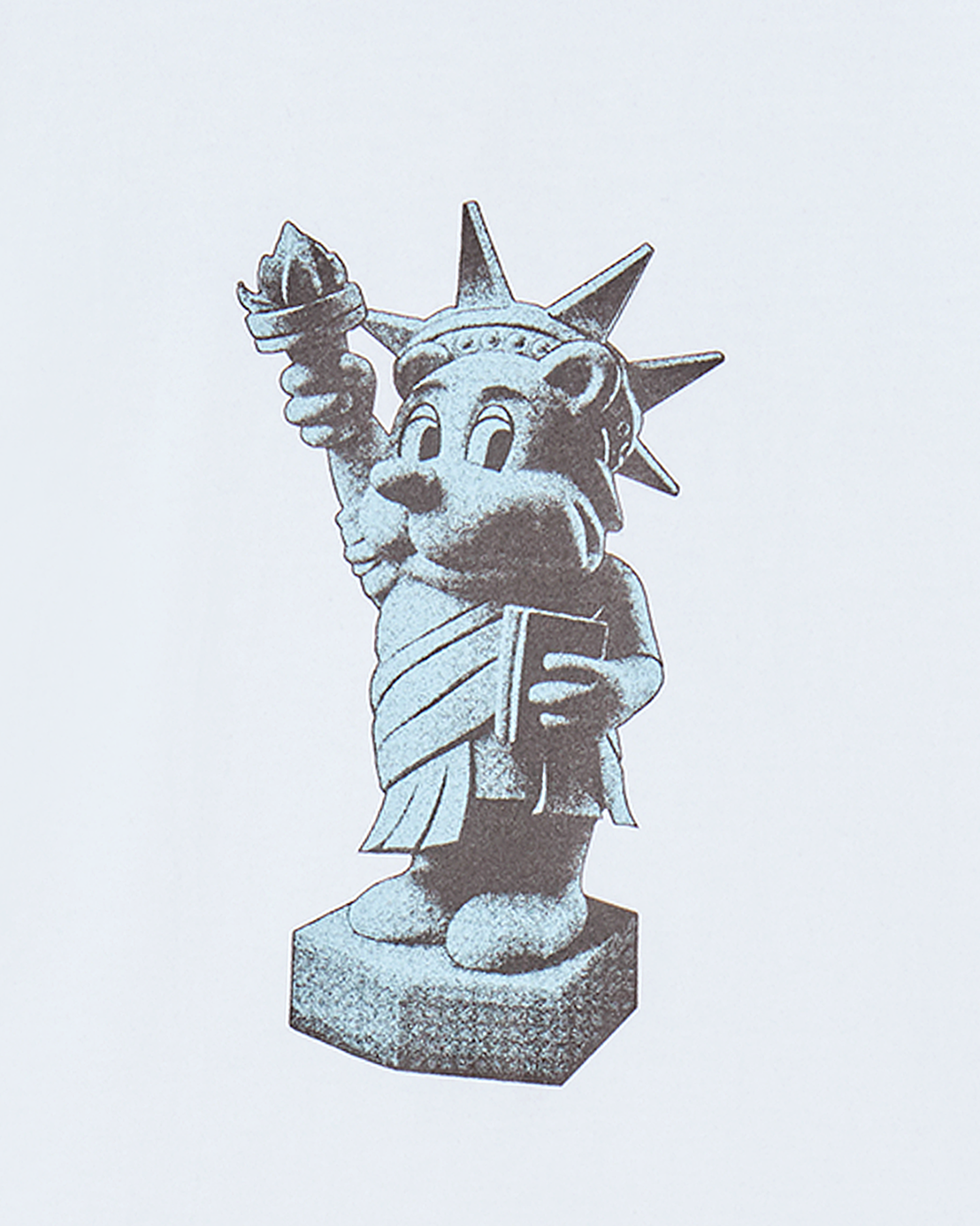 ADLV - [KIDS] Áo Thun AC Bear Statue Of Liberty Trắng