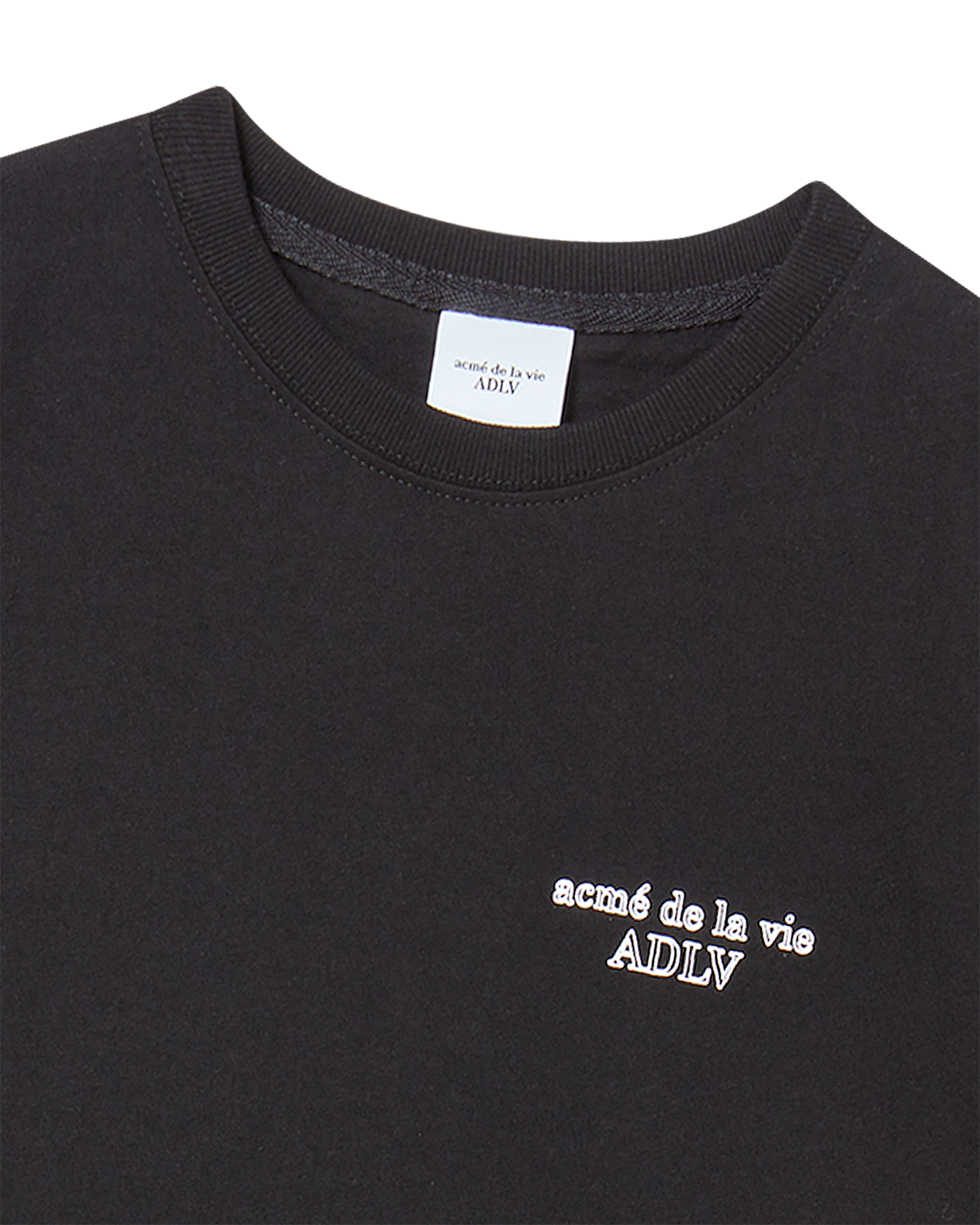 ADLV - [KIDS] Áo Thun Border Line Basic Logo Đen