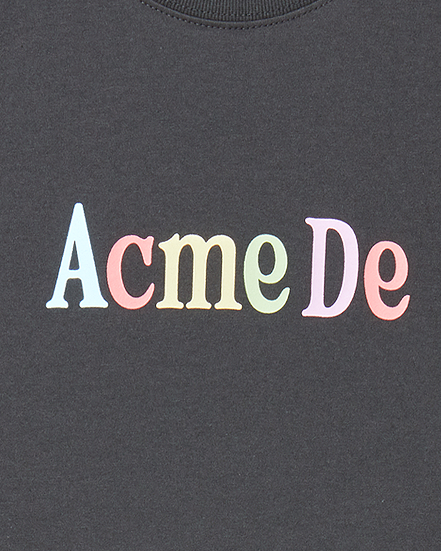 ADLV - [KIDS] Áo thun Color Logo Than chì