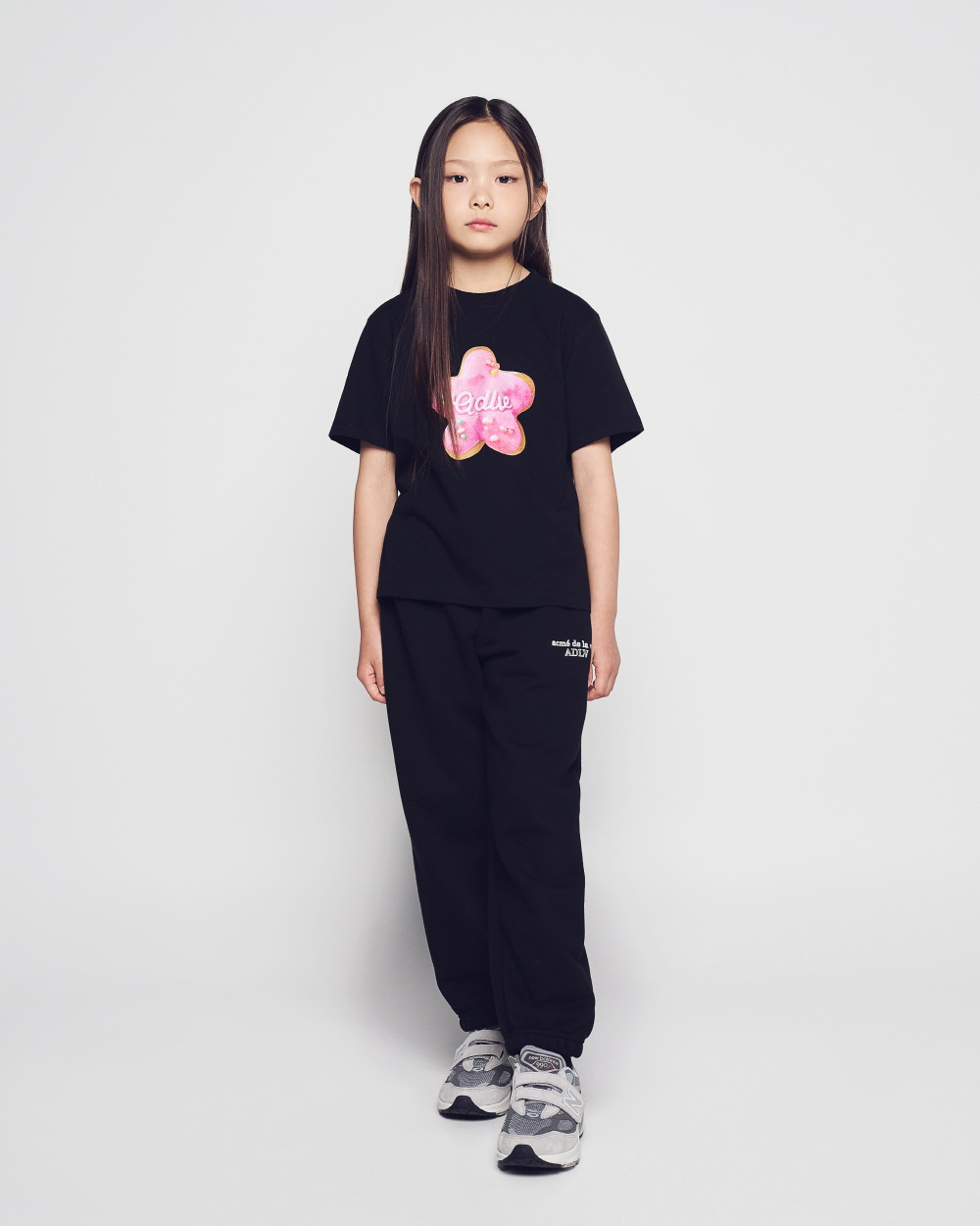 ADLV - [KIDS] Áo thun Star Doughnut Đen