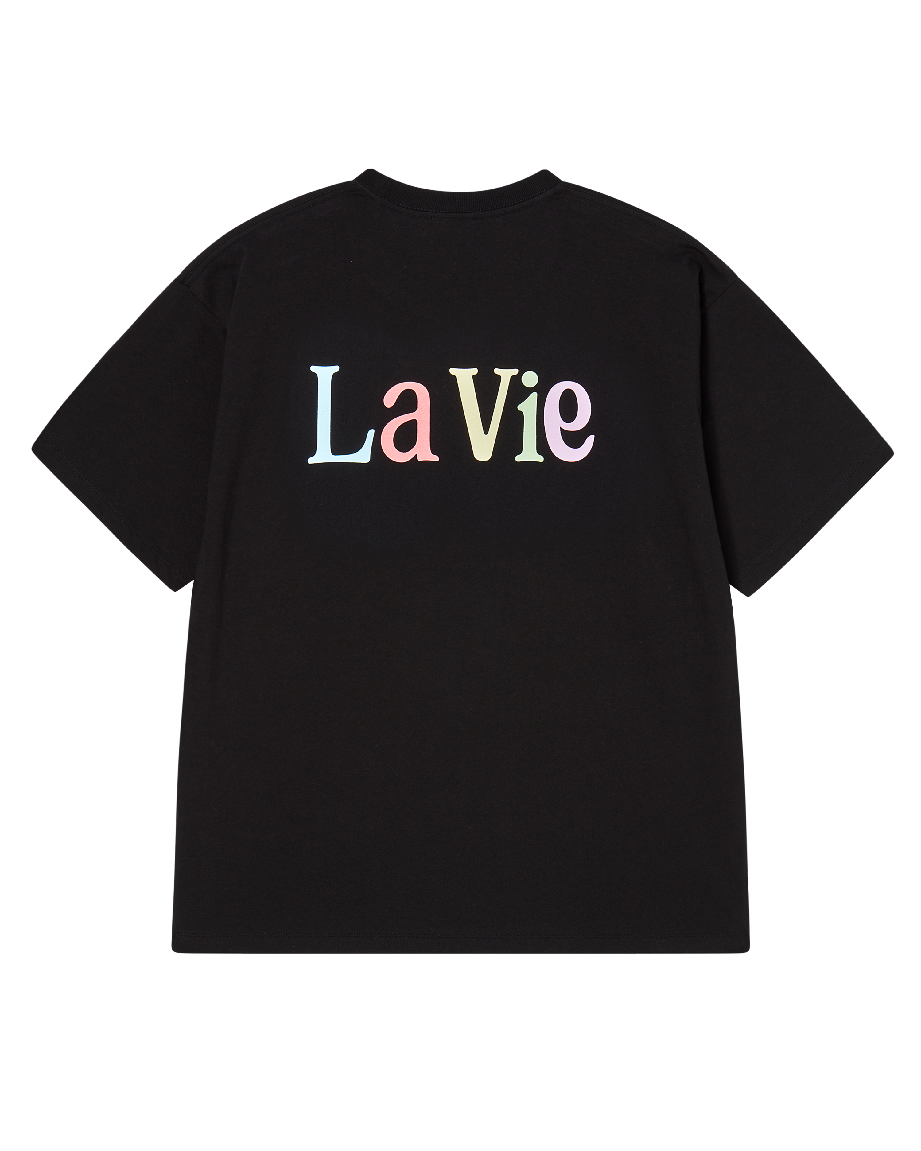 ADLV - Áo Thun Color Logo Đen