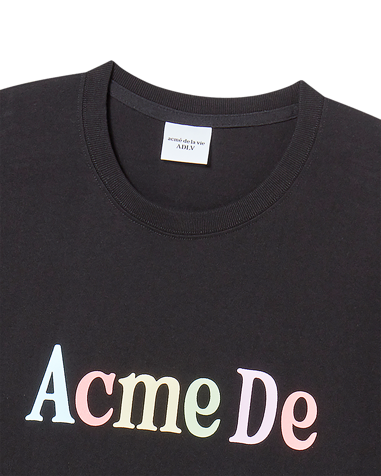 ADLV - Áo Thun Color Logo Đen