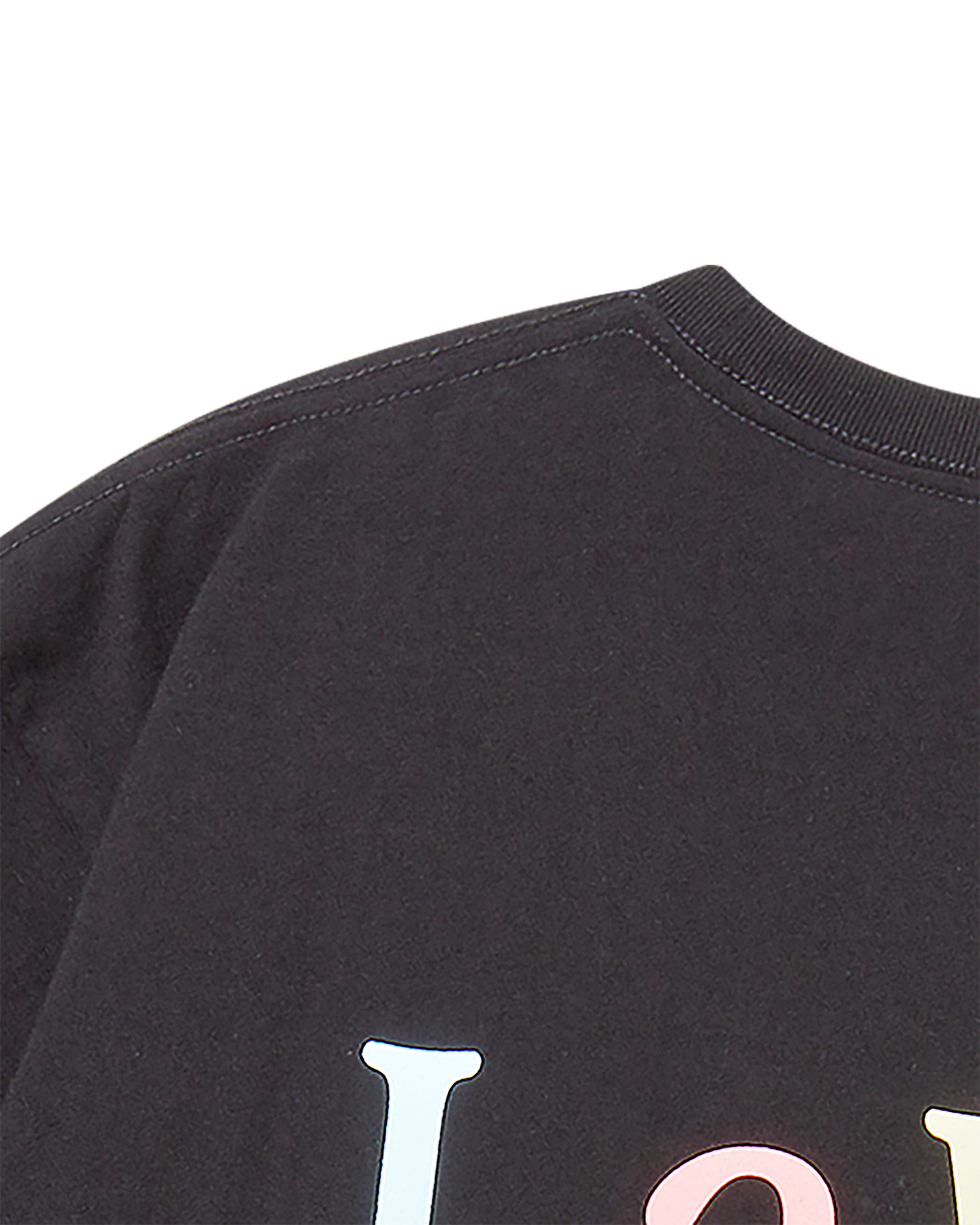 ADLV - Áo Thun Color Logo Đen