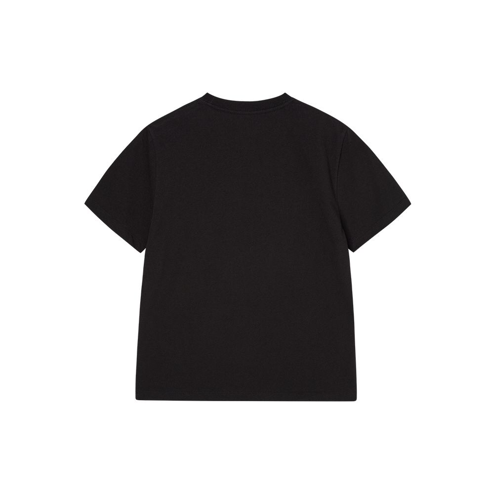 ADLV - Áo Thun nữ Cubic Basic Logo Đen