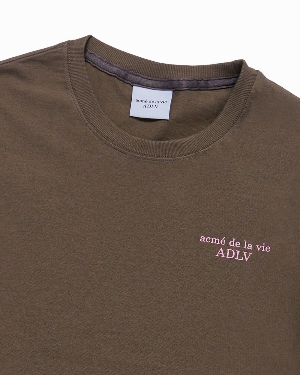 ADLV - Áo Thun nữ Classic Logo Ca cao