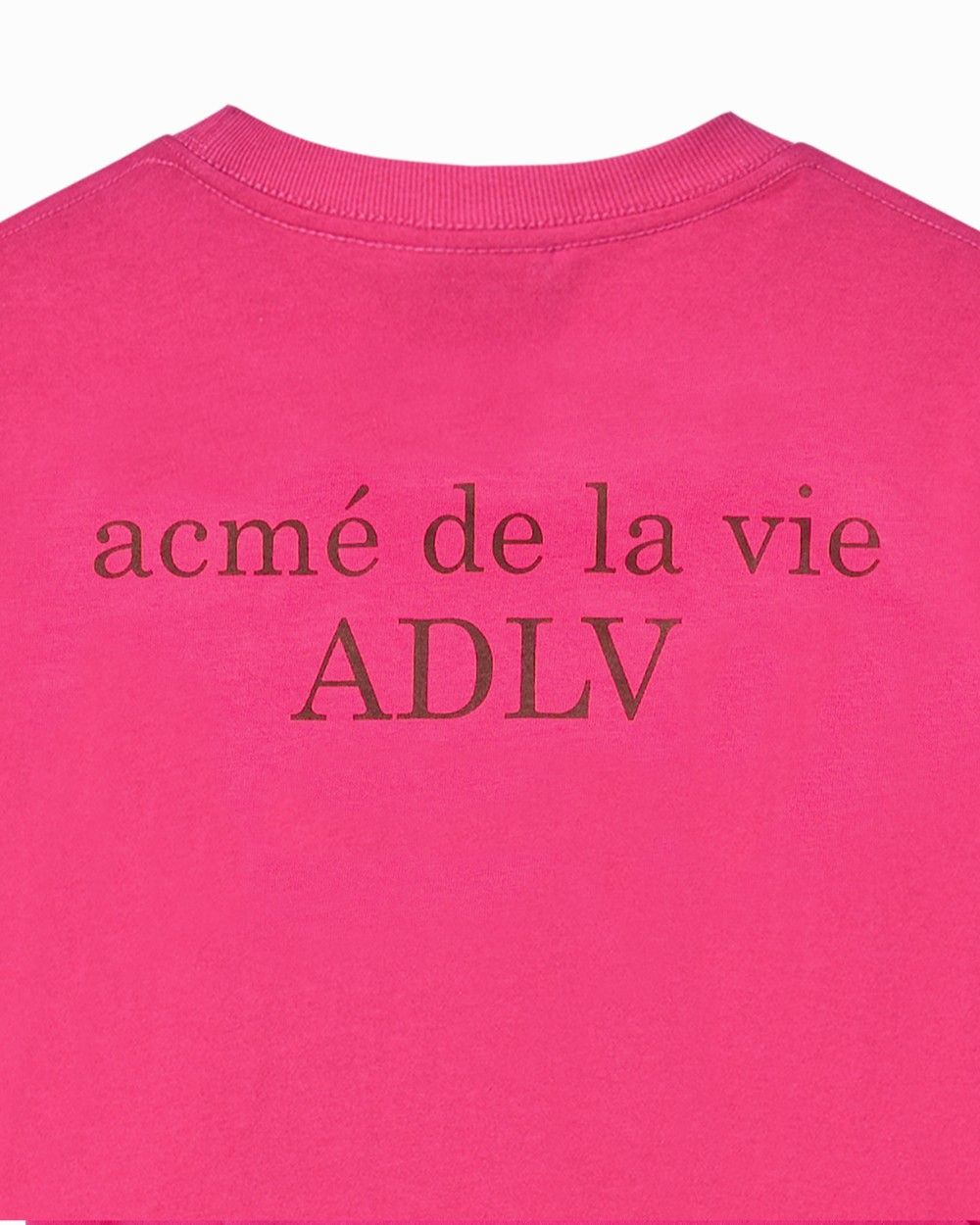 ADLV - Áo thun nữ Classic Logo Hồng