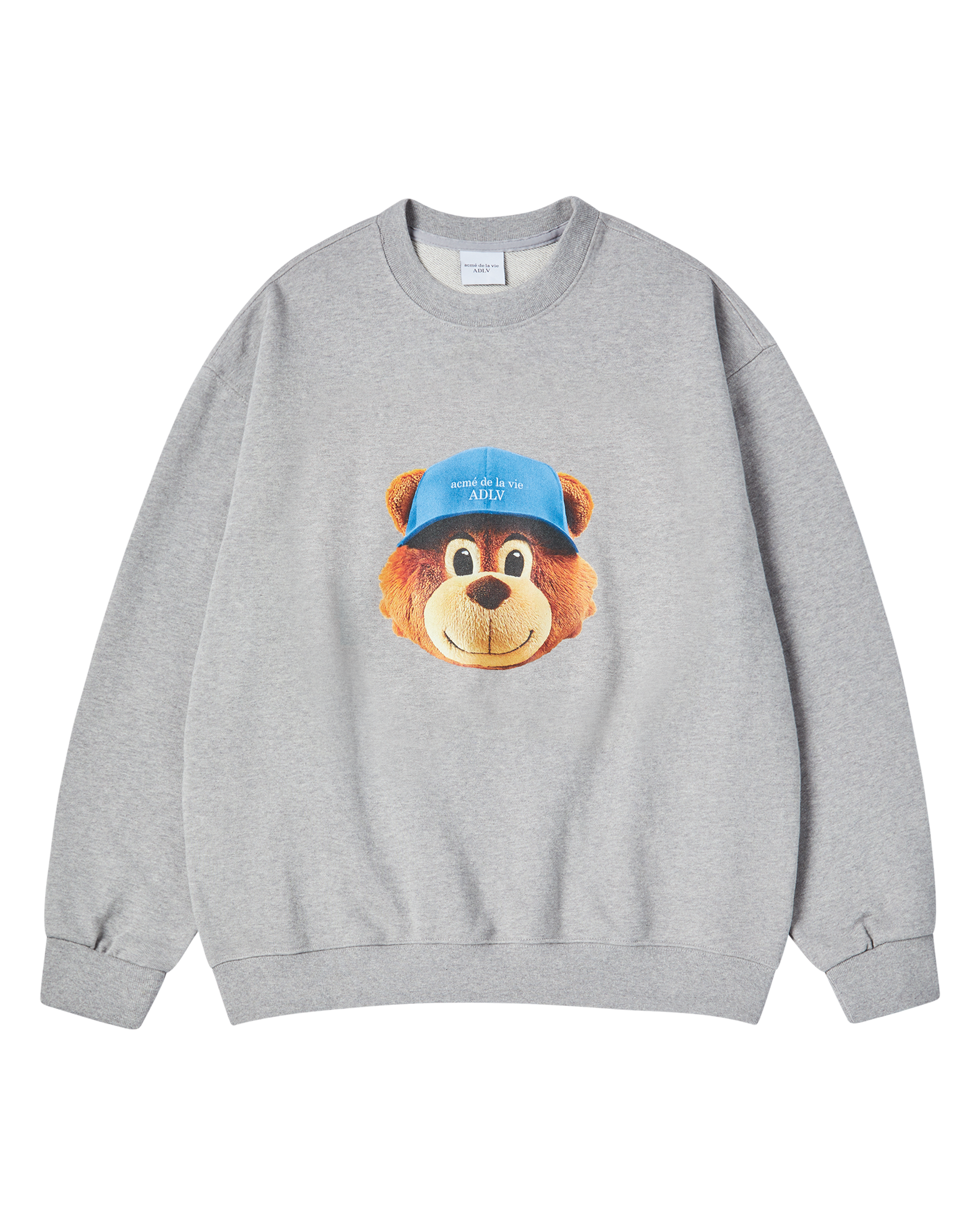 Áo Nỉ 3D AC Bear Face Muối tiêu