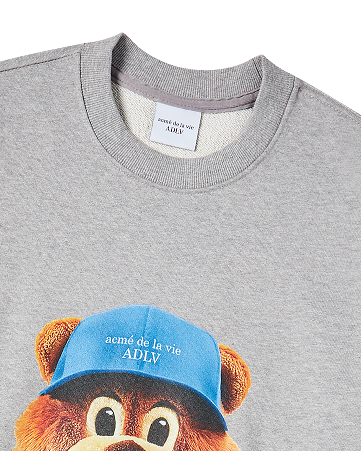 Áo Nỉ 3D AC Bear Face Muối tiêu