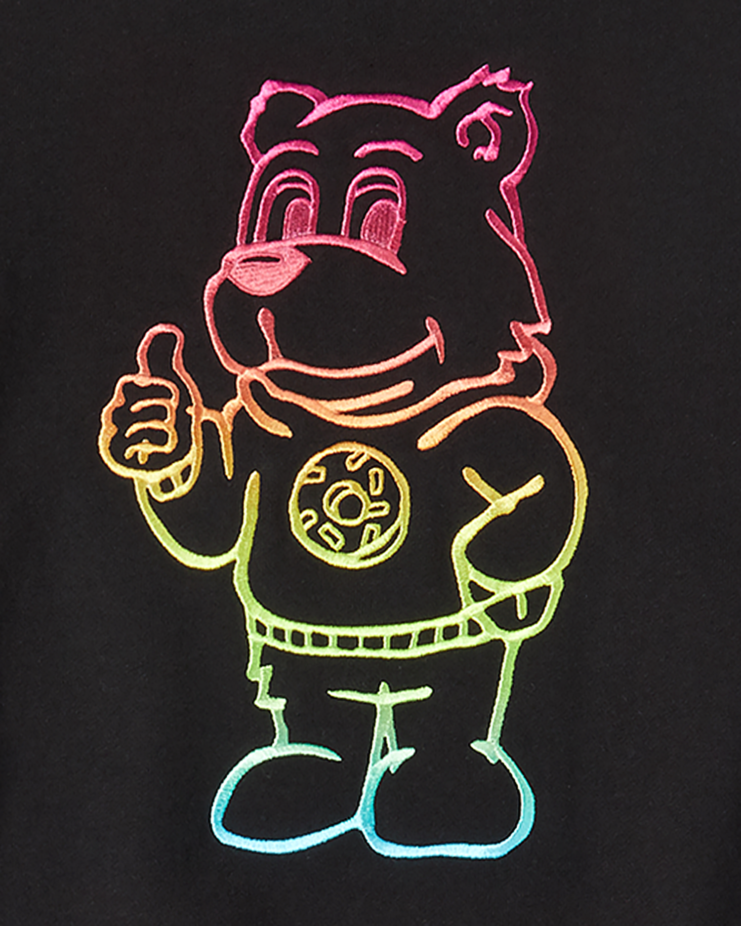 ADLV - Áo Nỉ AC Bear Gradation Đen