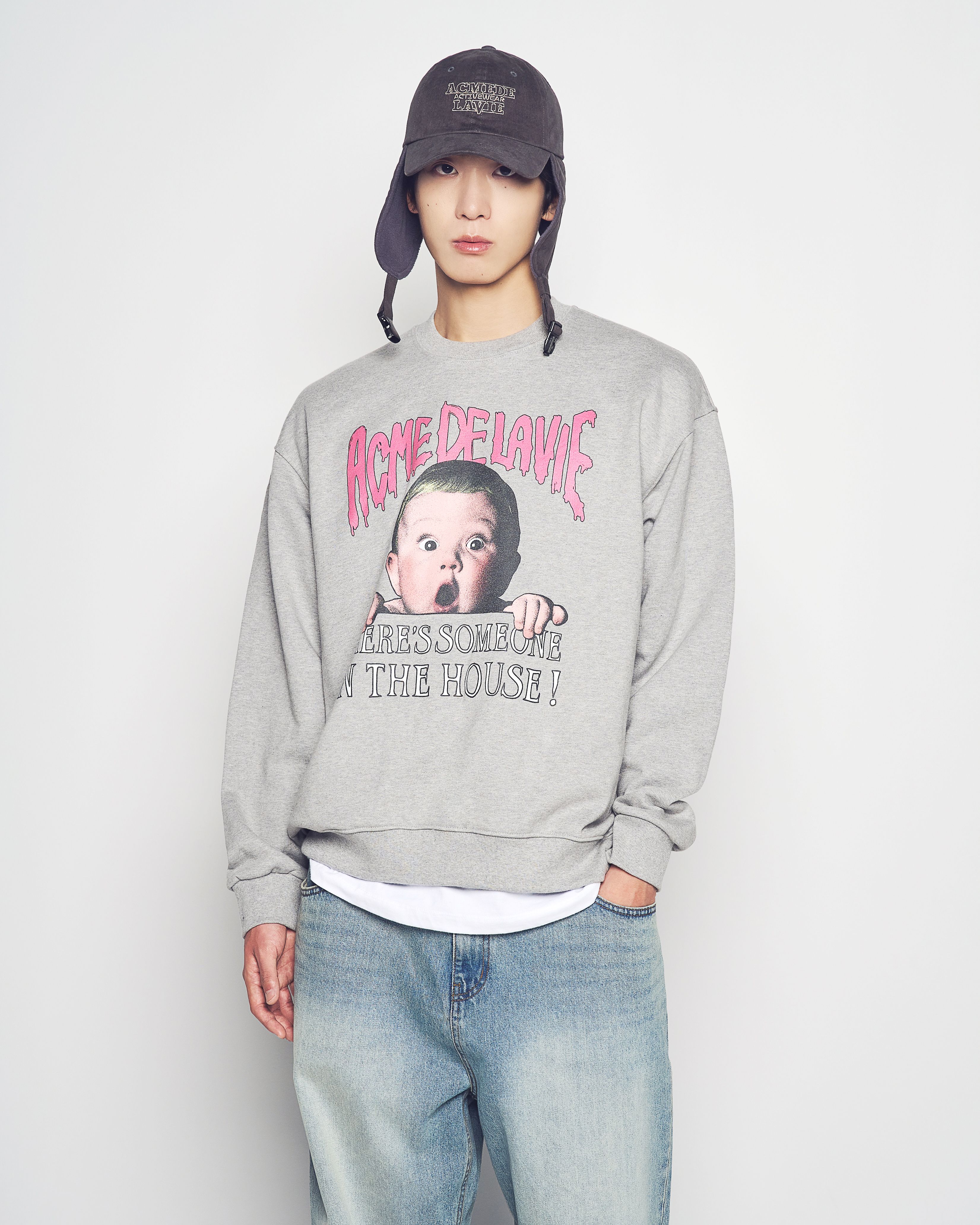 ADLV - Áo Nỉ Halloween Scream Boy Muối tiêu