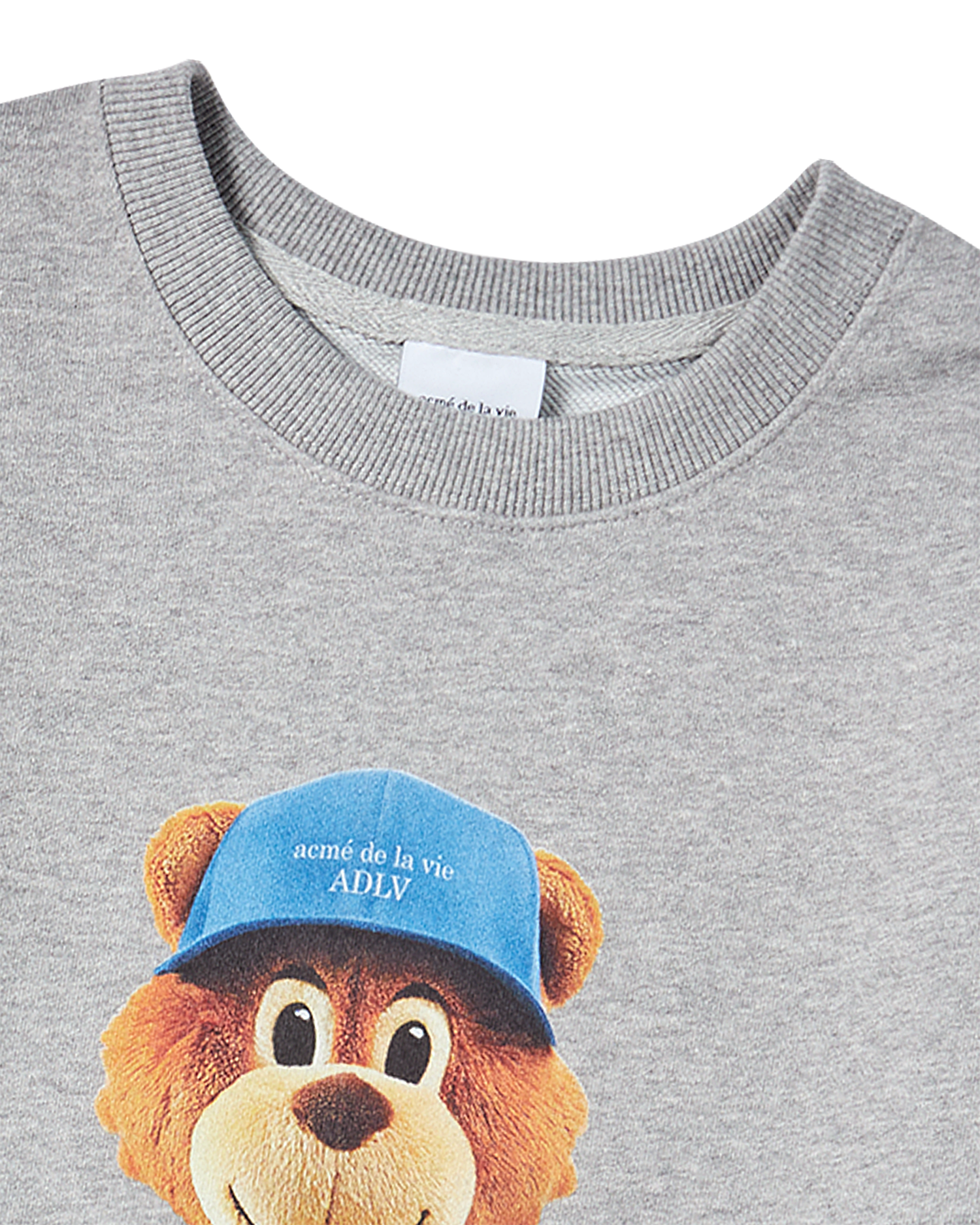 ADLV - [KIDS] Áo Nỉ 3D AC Bear Face Muối tiêu