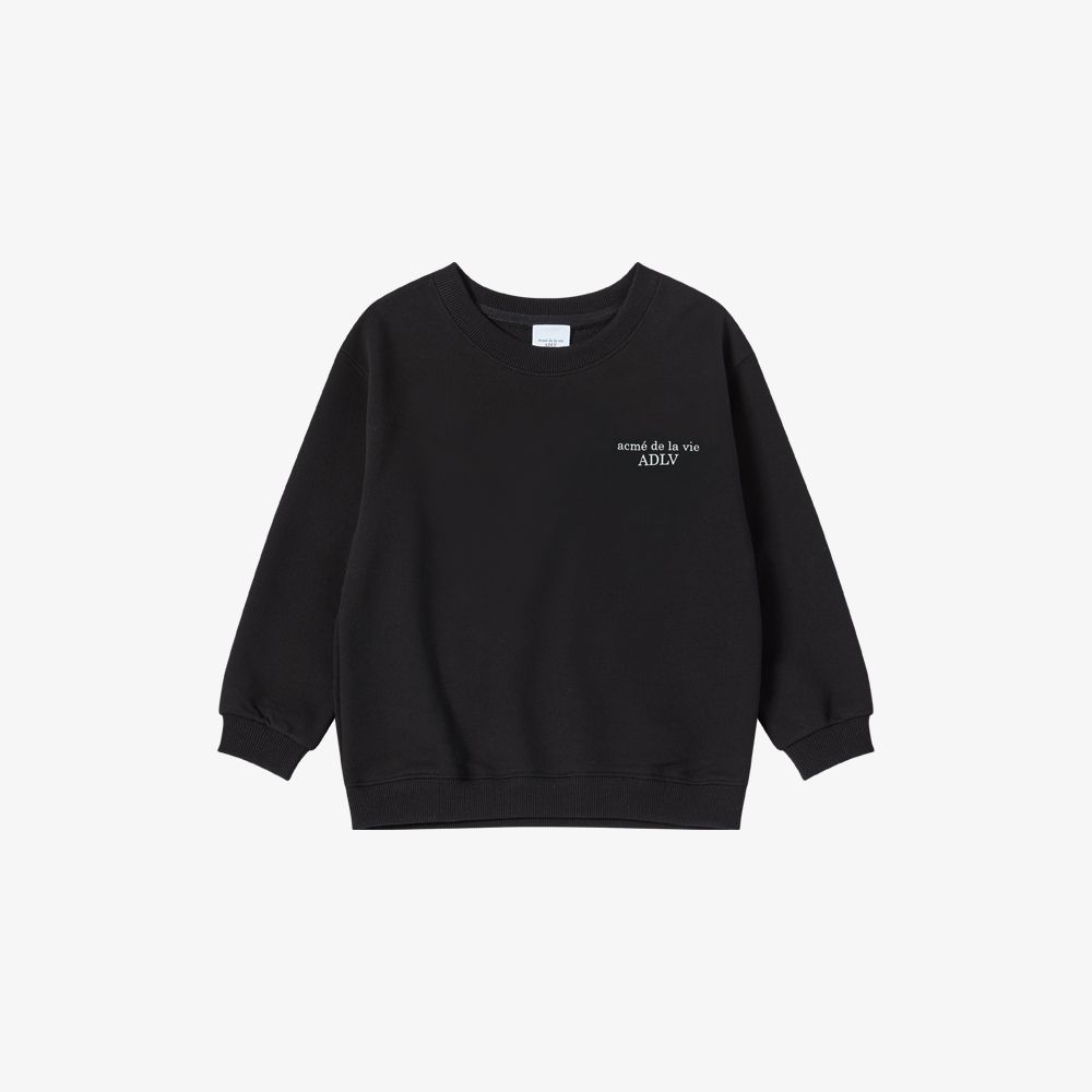 ADLV - [KIDS] Áo Nỉ AC Bear Basic Logo Đen