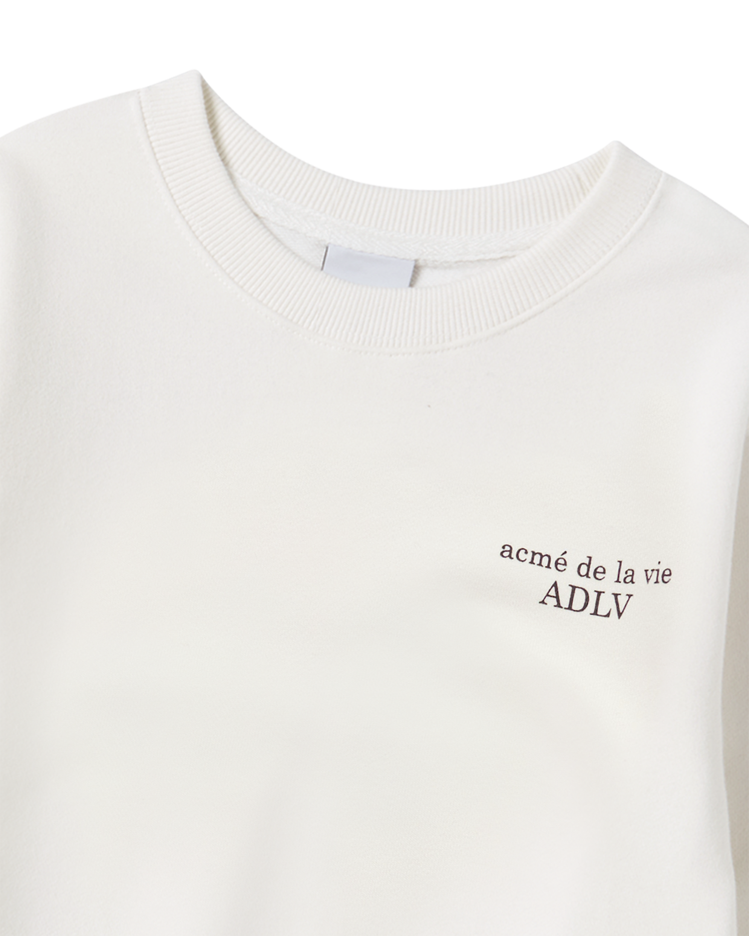 ADLV - [KIDS] Áo Nỉ AC Bear Basic Logo Kem