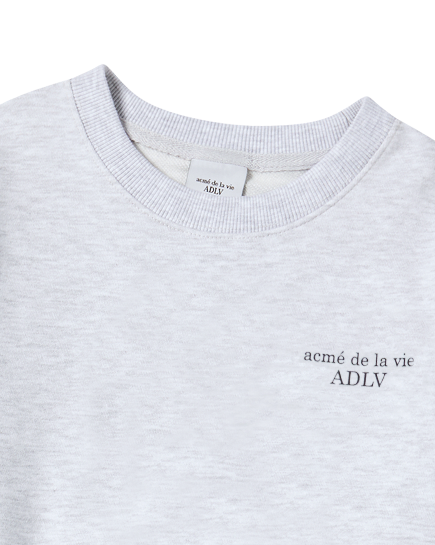 ADLV - [KIDS] Áo Nỉ AC Bear Basic Logo Muối tiêu