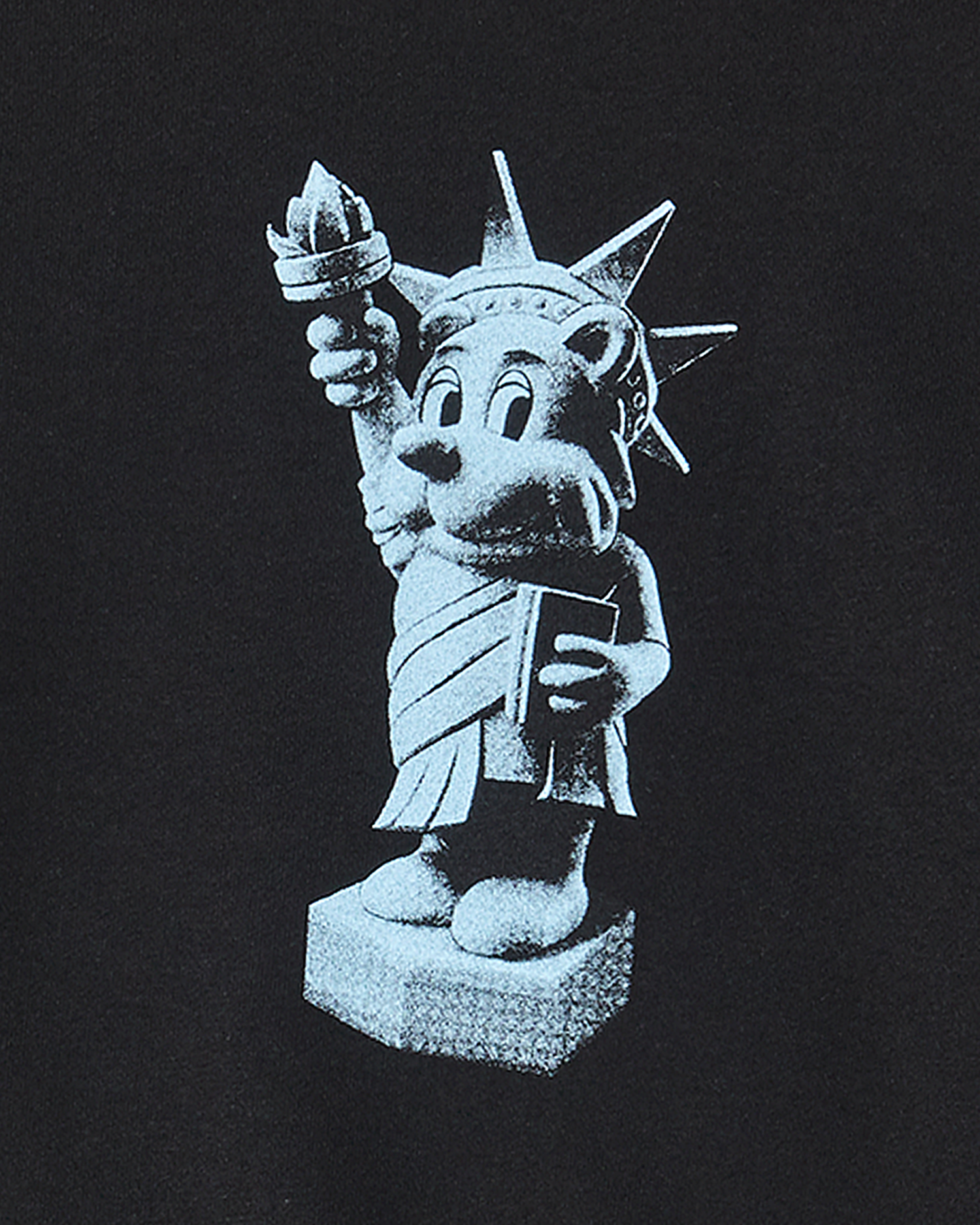ADLV - [KIDS] Áo Nỉ AC Bear Statue Of Liberty Đen