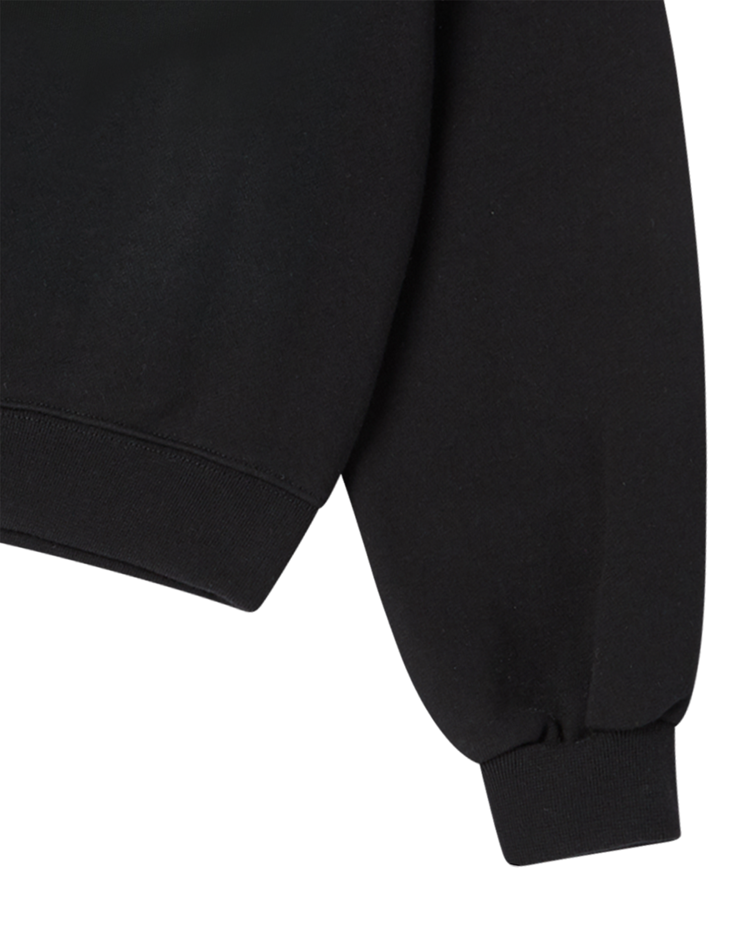 ADLV - Áo Nỉ nữ crop Palette Lettering Đen