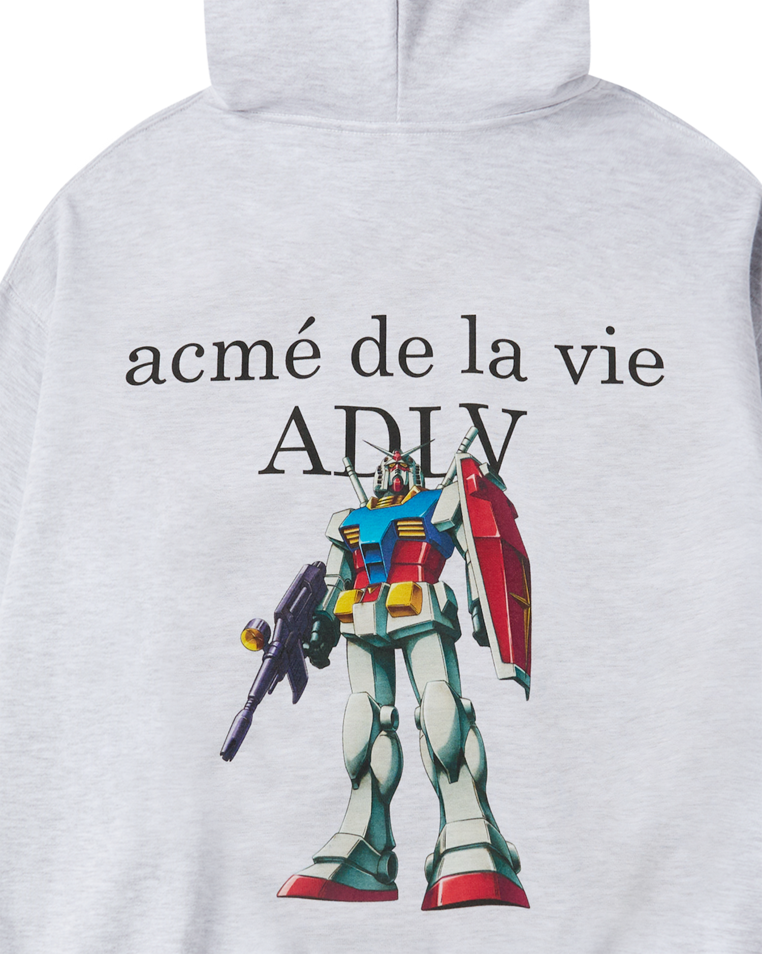 Áo Hoodie kéo khóa MOBILE SUIT GUNDAM Basic Logo Muối tiêu