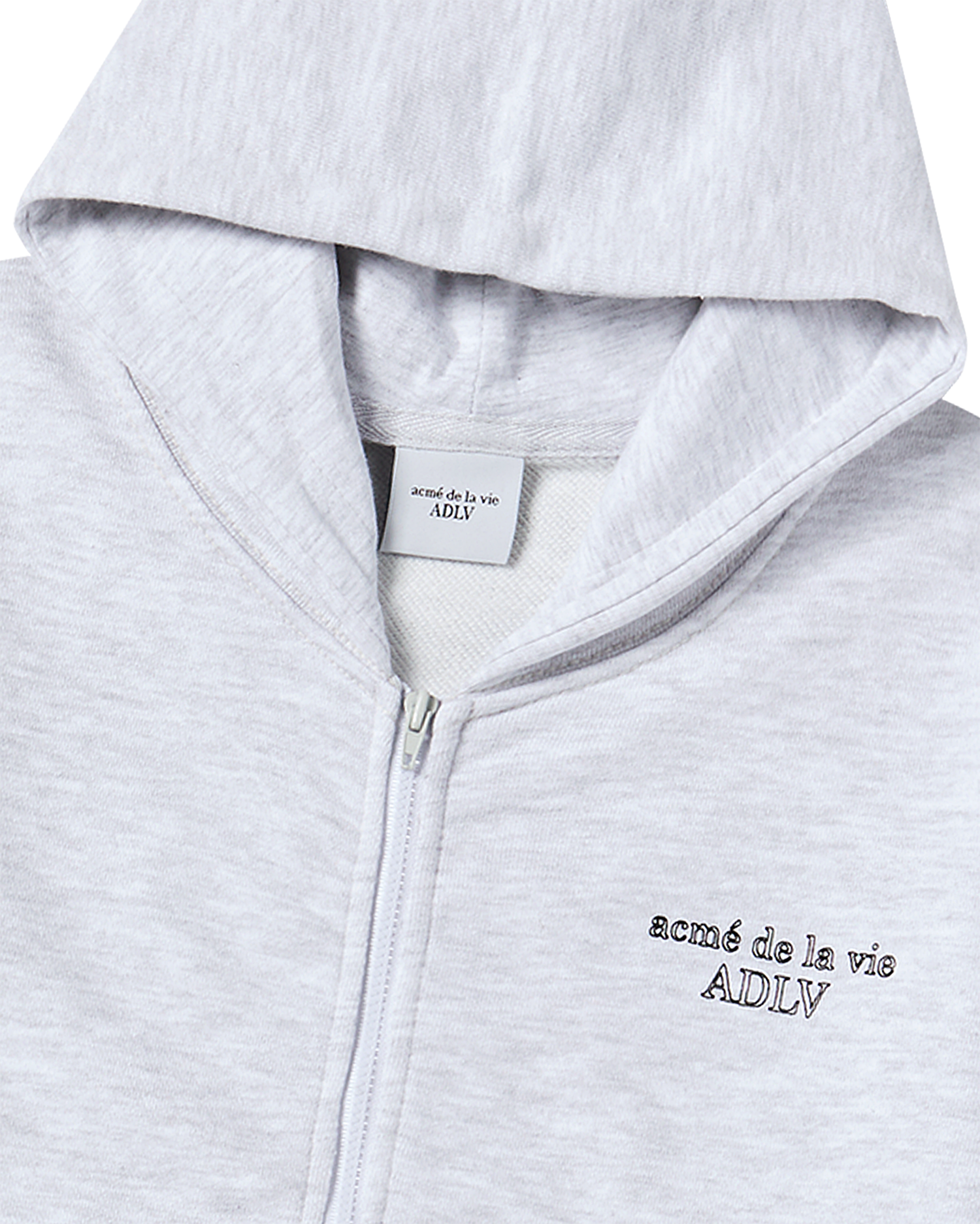 [KIDS] Áo Hoodie Border Line Basic Logo Muối tiêu