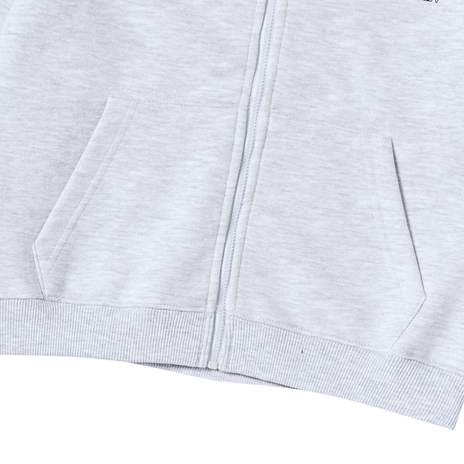 [KIDS] Áo Hoodie Border Line Basic Logo Muối tiêu