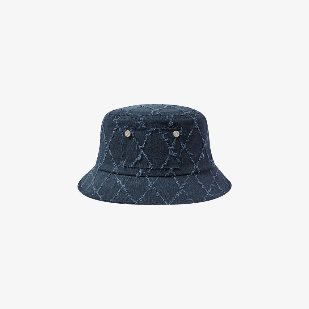 ADLV - Mũ Bucket Diamond Washing Xanh navy
