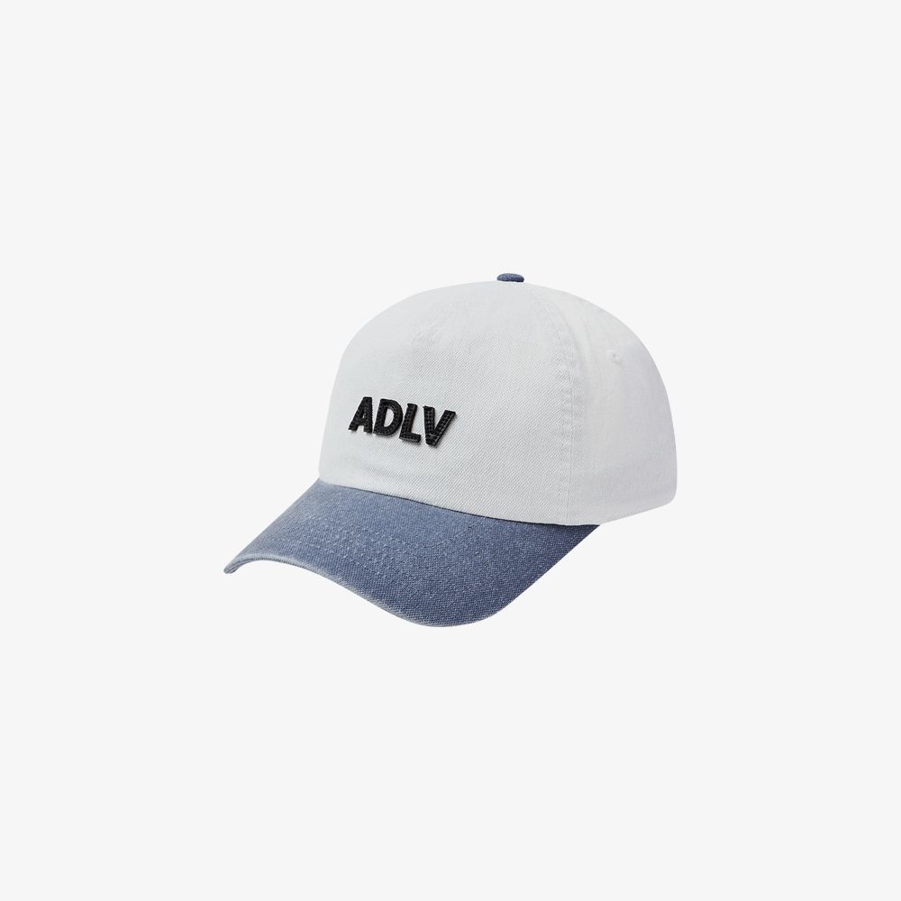 ADLV - Mũ Bóng Chày Pigment Leather Patch Xanh dương