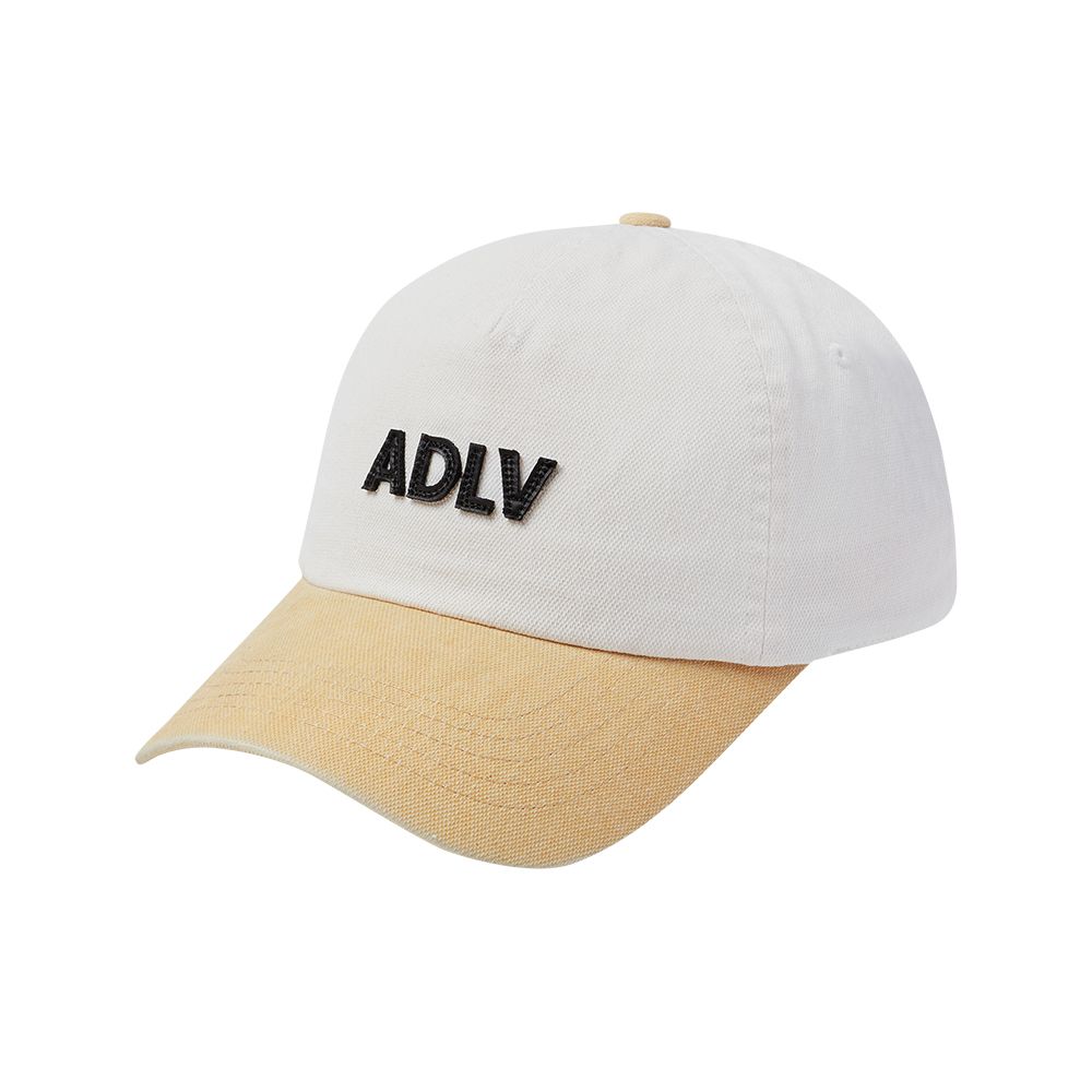 ADLV - Mũ Bóng Chày Pigment Leather Patch Vàng