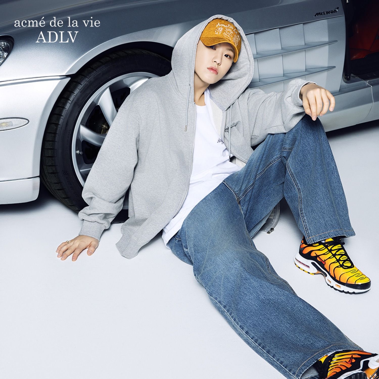 ADLV - Quần Denim Set Up Wide Xanh Dương