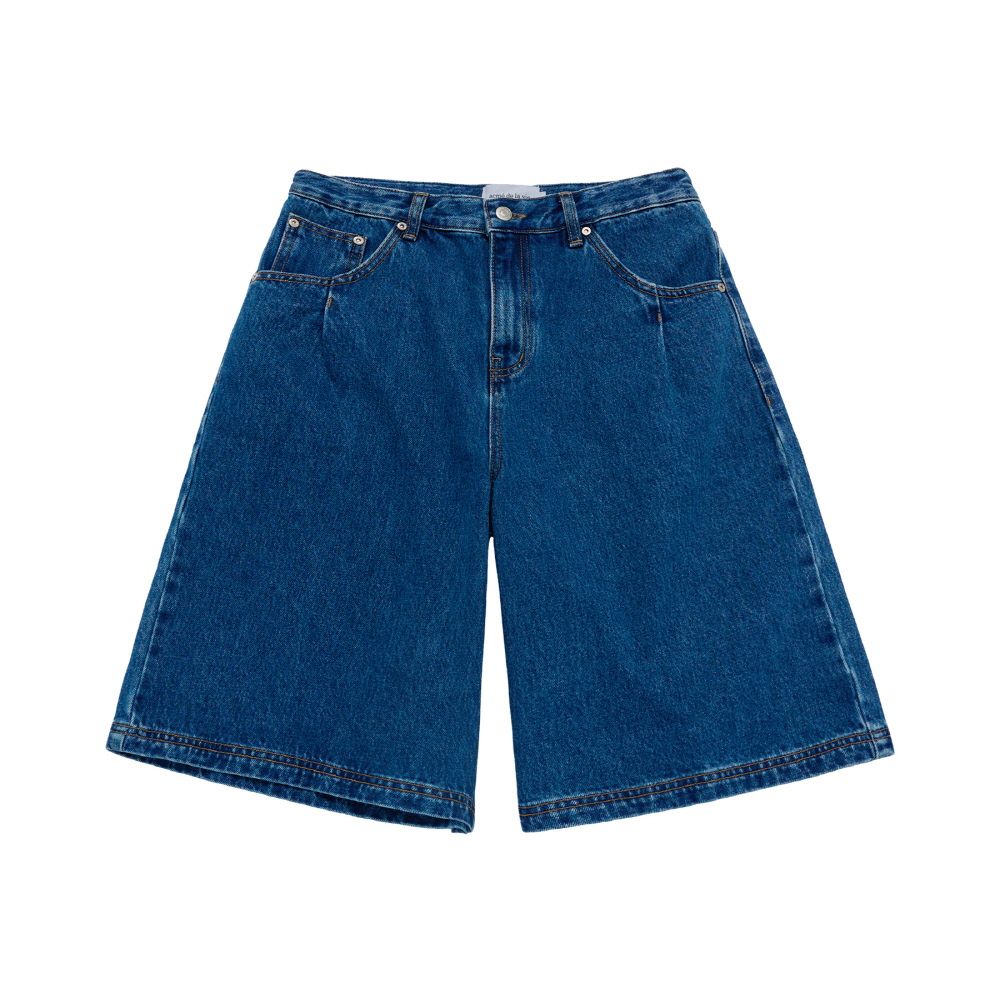 ADLV - Quần Short Point Logo Pocket Xanh dương