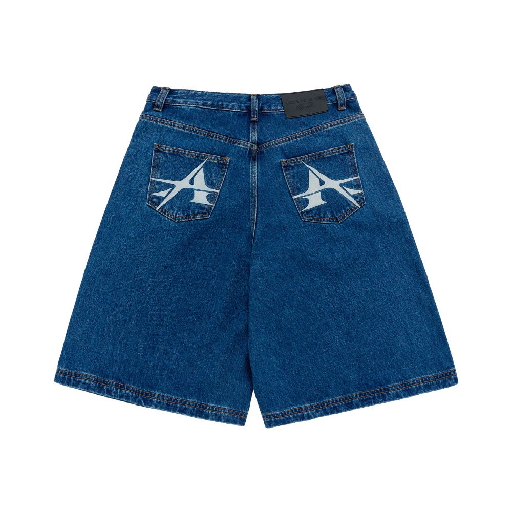 ADLV - Quần Short Point Logo Pocket Xanh dương