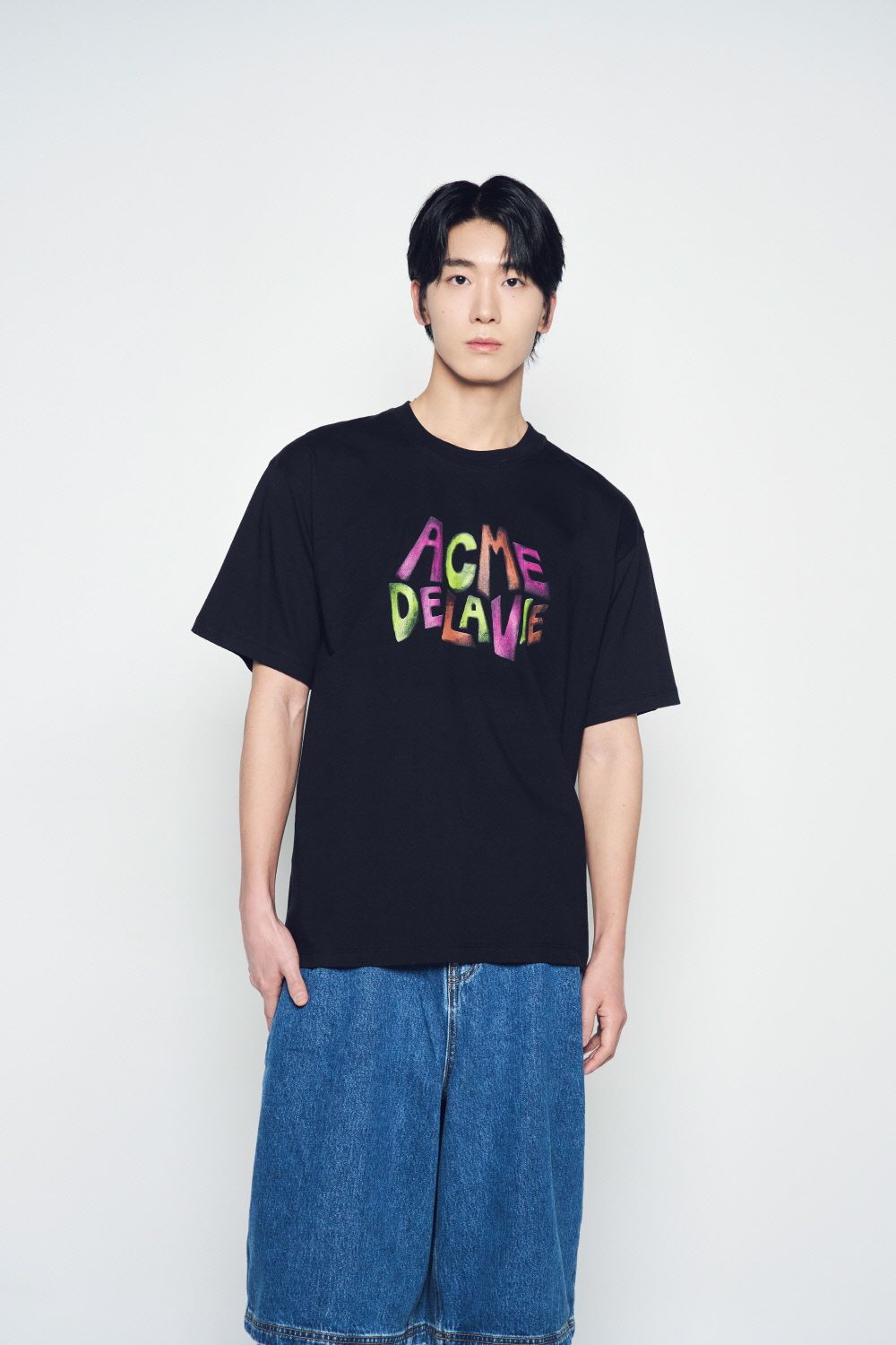 ADLV - Quần Short Point Logo Pocket Xanh dương