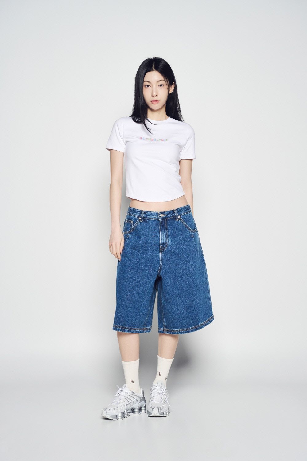 ADLV - Quần Short Point Logo Pocket Xanh dương
